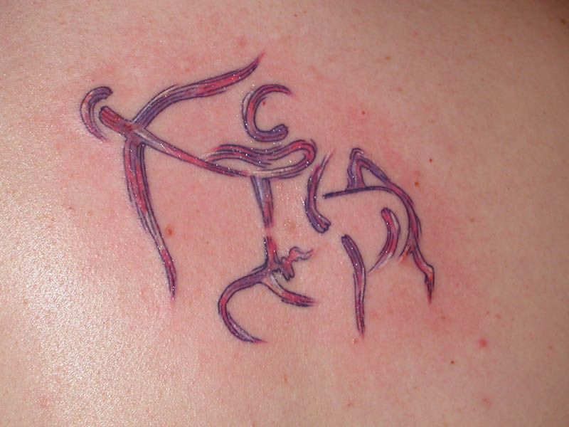 8. Sagittarius Flower Tattoo Sleeve - wide 7