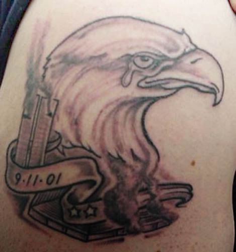 american flag eagle tattoo. Posted in People american flag