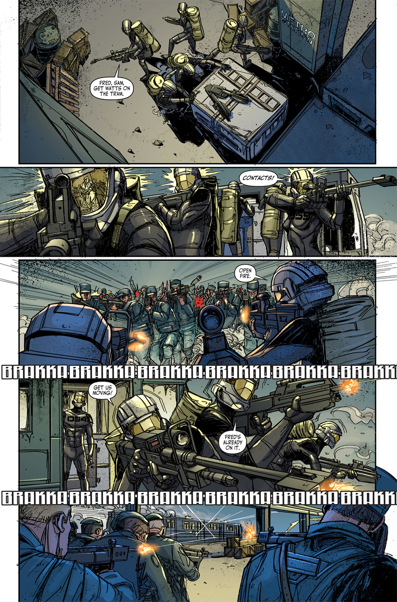 Read online Halo: Fall Of Reach - Boot Camp comic -  Issue # Full - 92
