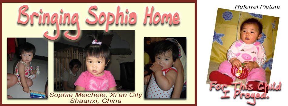 Bringing Sophia Home