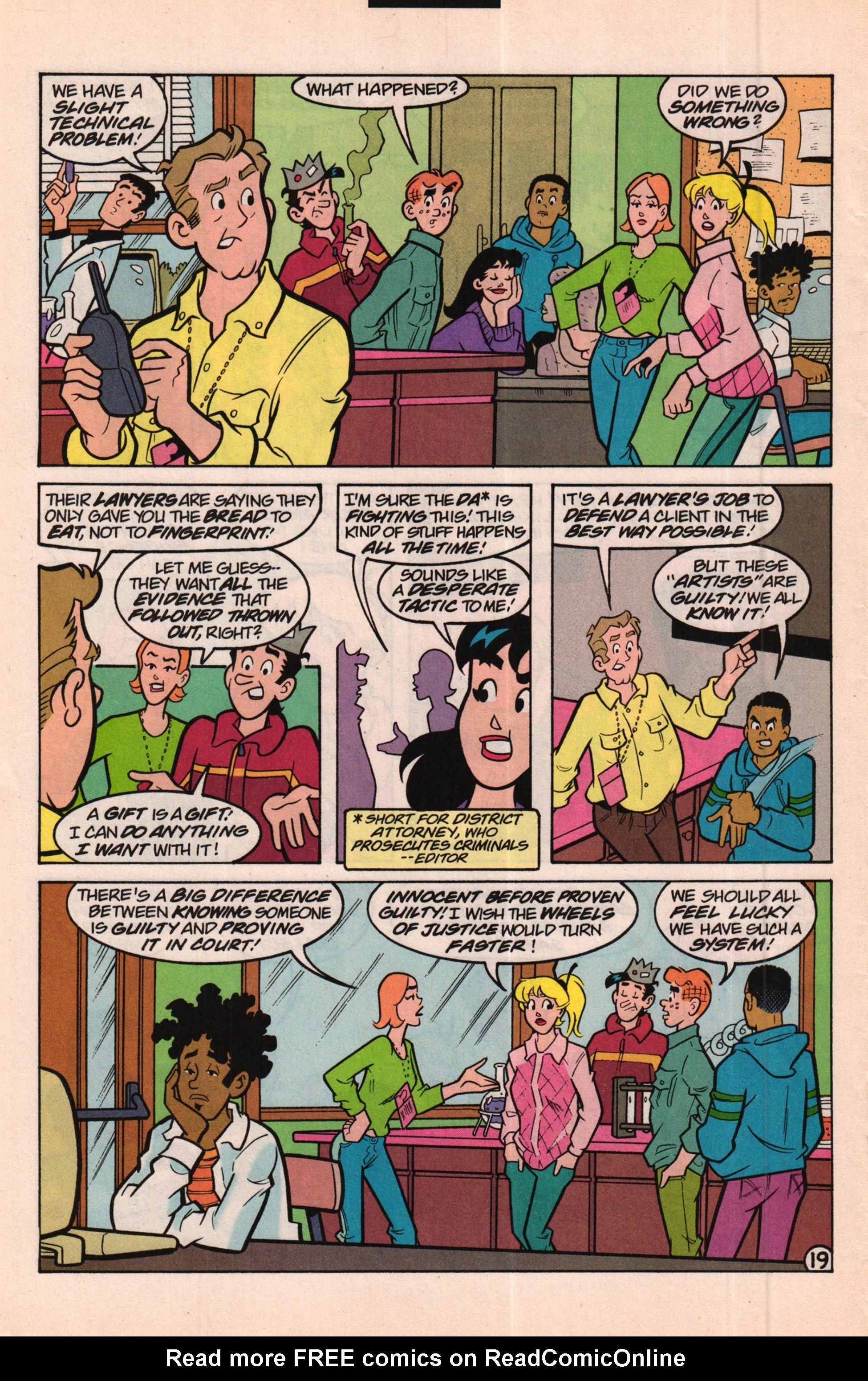 Read online Archie's Weird Mysteries comic -  Issue #33 - 30