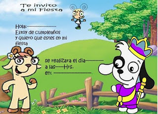 Tarjetas De Cumpleanos Para Imprimir Doki Y Sus Amigos Discovery Kids