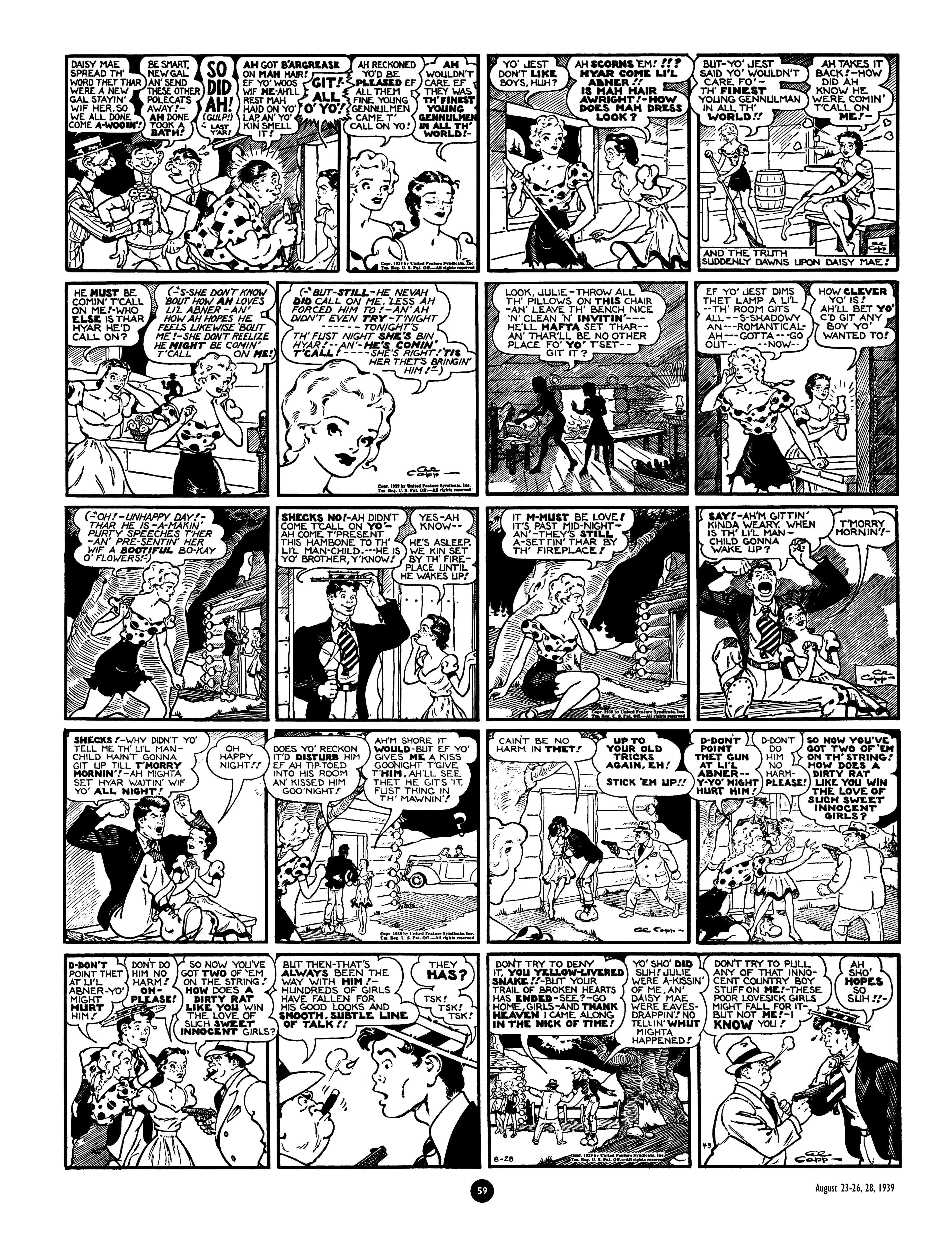 Read online Al Capp's Li'l Abner Complete Daily & Color Sunday Comics comic -  Issue # TPB 3 (Part 1) - 60
