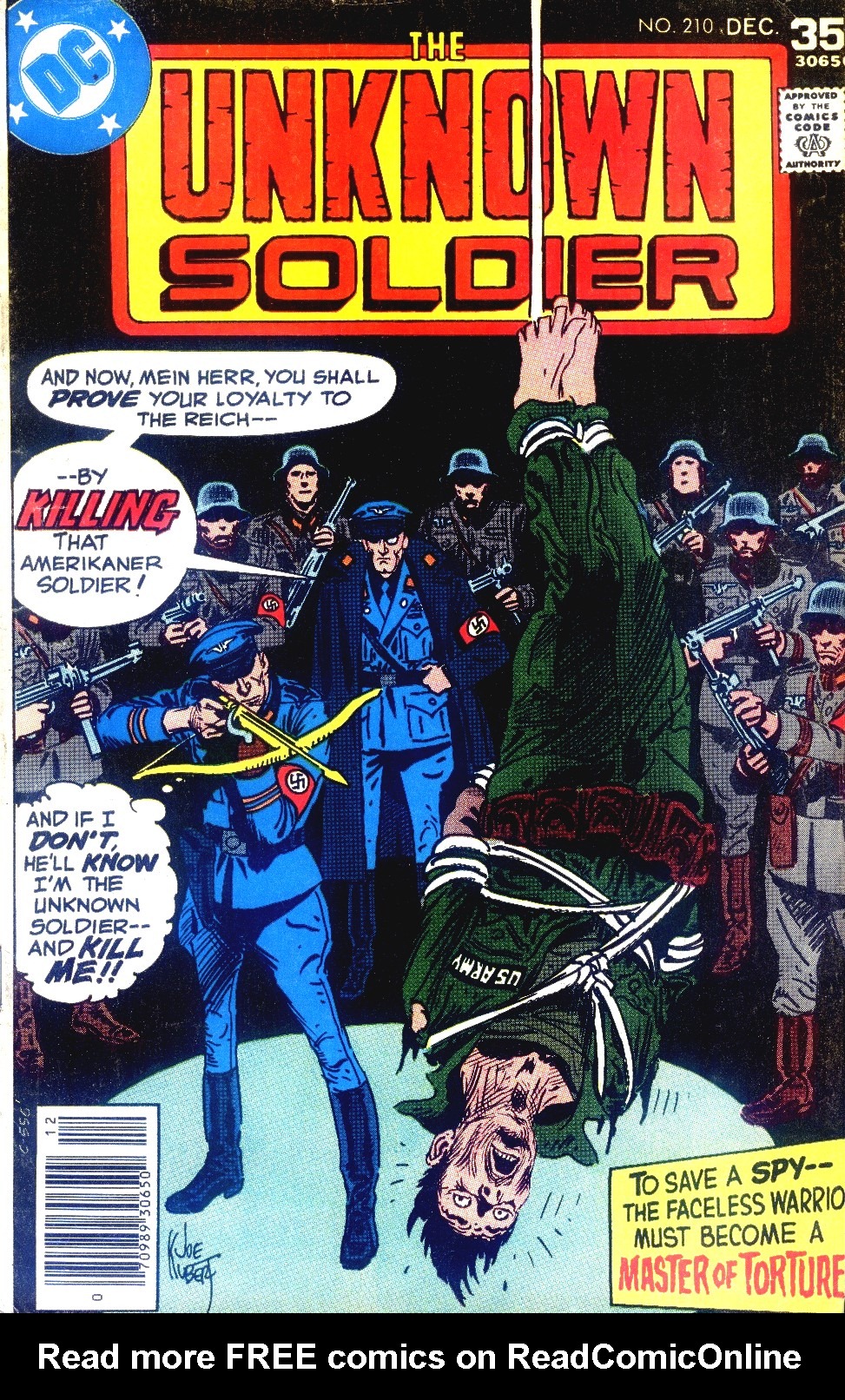 Read online Unknown Soldier (1977) comic -  Issue #210 - 1