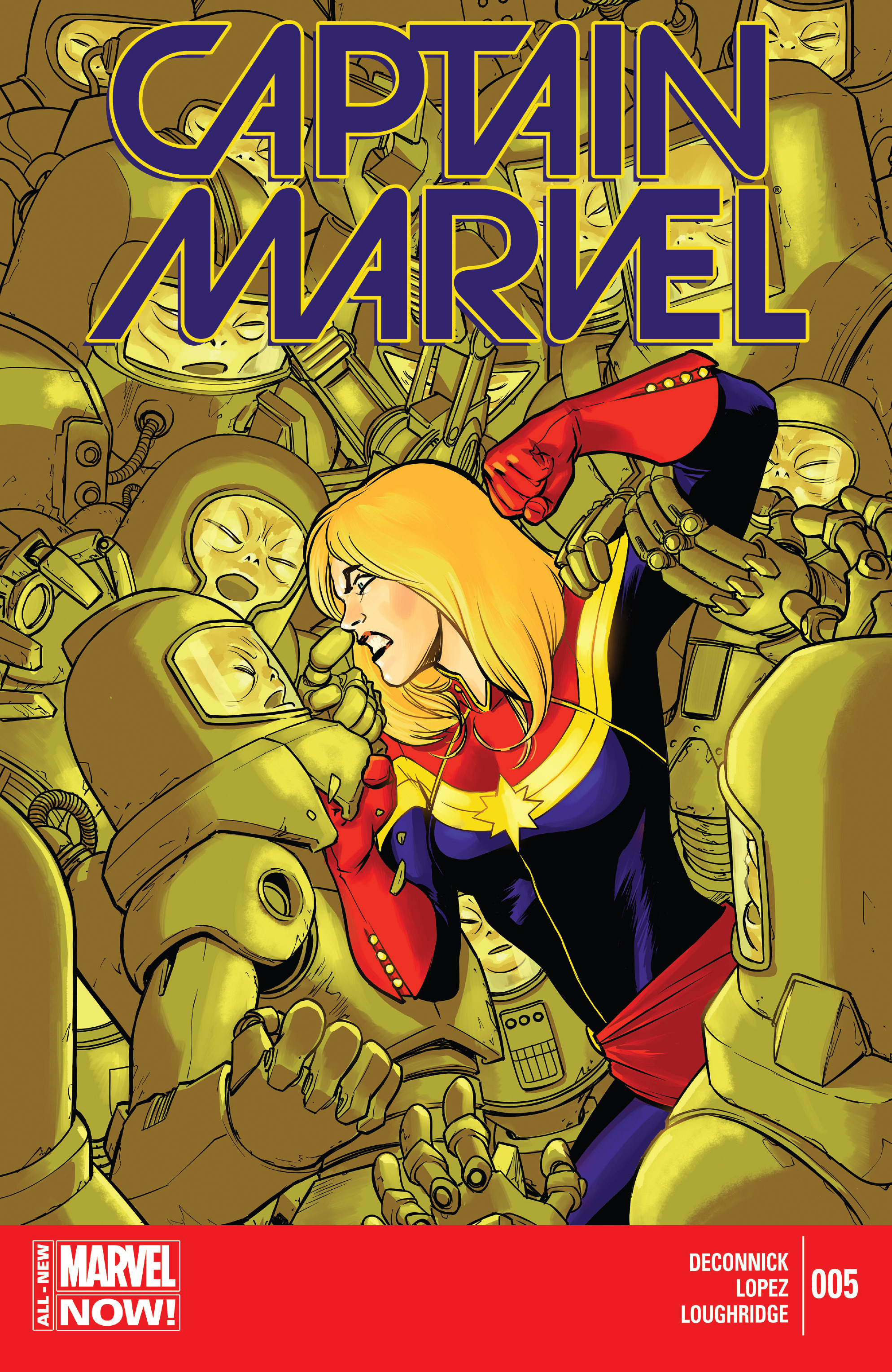 Read online Captain Marvel (2014) comic -  Issue #5 - 1