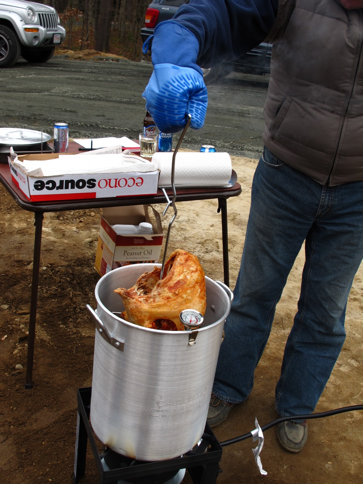 The Small Boston Kitchen How To Deep Fry A Turkey