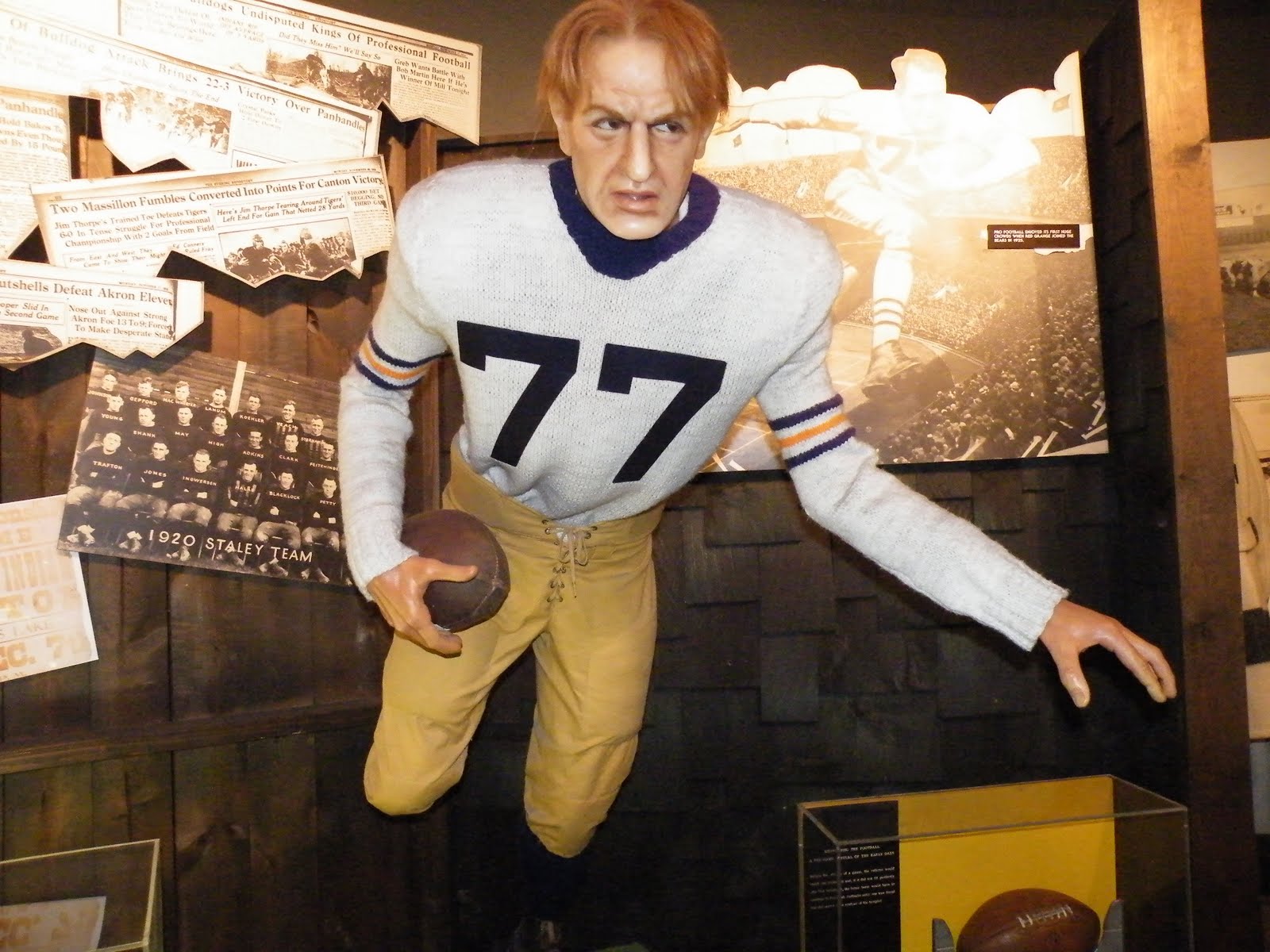 Kentucky travels pro football hall of fame canton ohio
