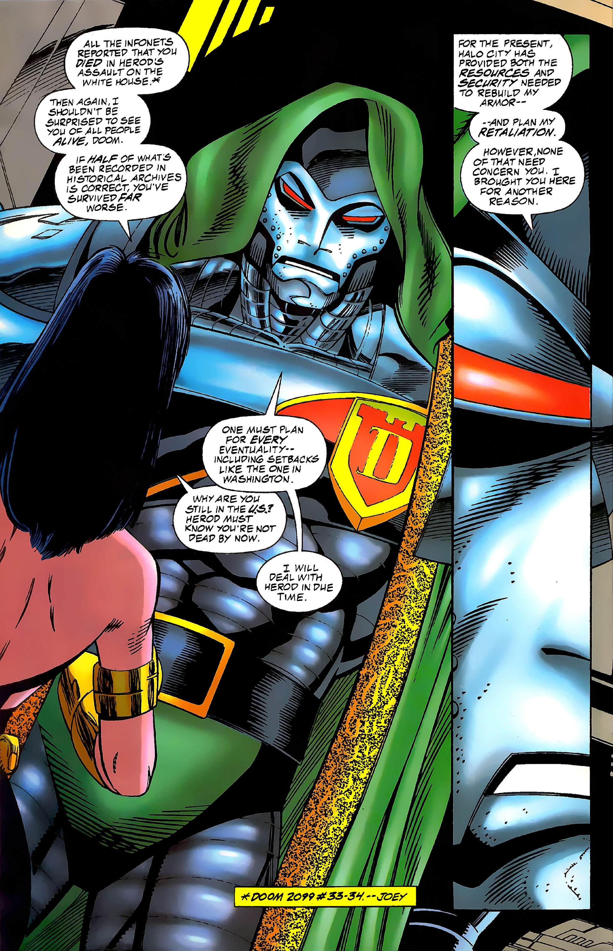 Read online X-Men 2099 comic -  Issue #30 - 11