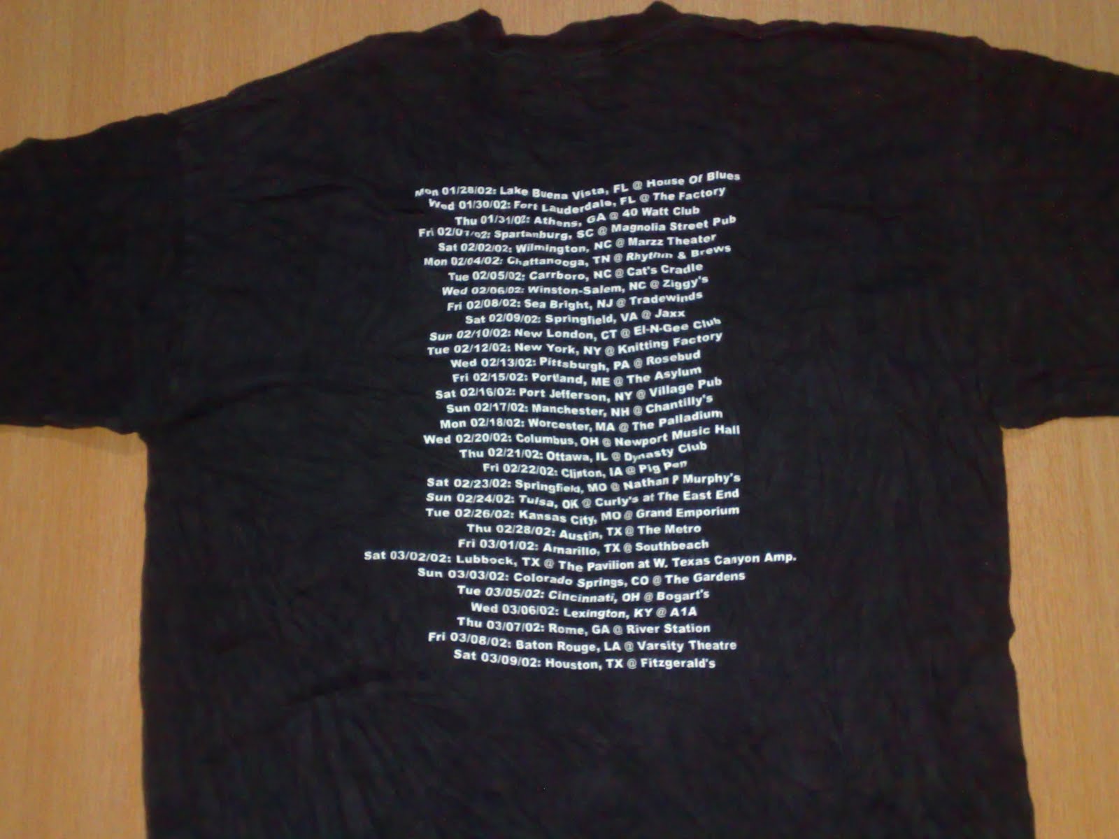 Anak Liar Rocks! SALE!!! KING'S X band Manic Moonlight Tour Tshirt