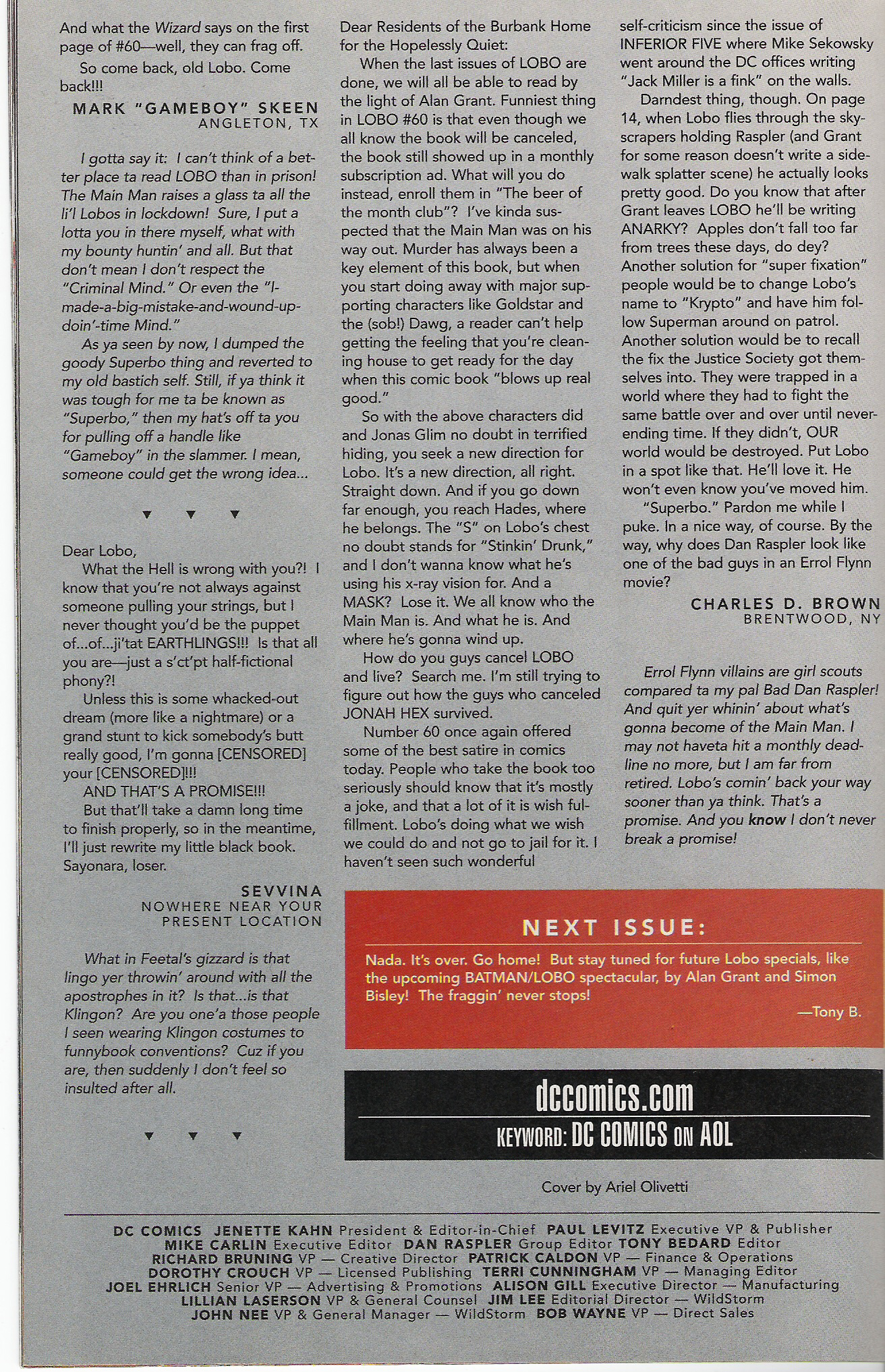 Read online Lobo (1993) comic -  Issue #64 - 25