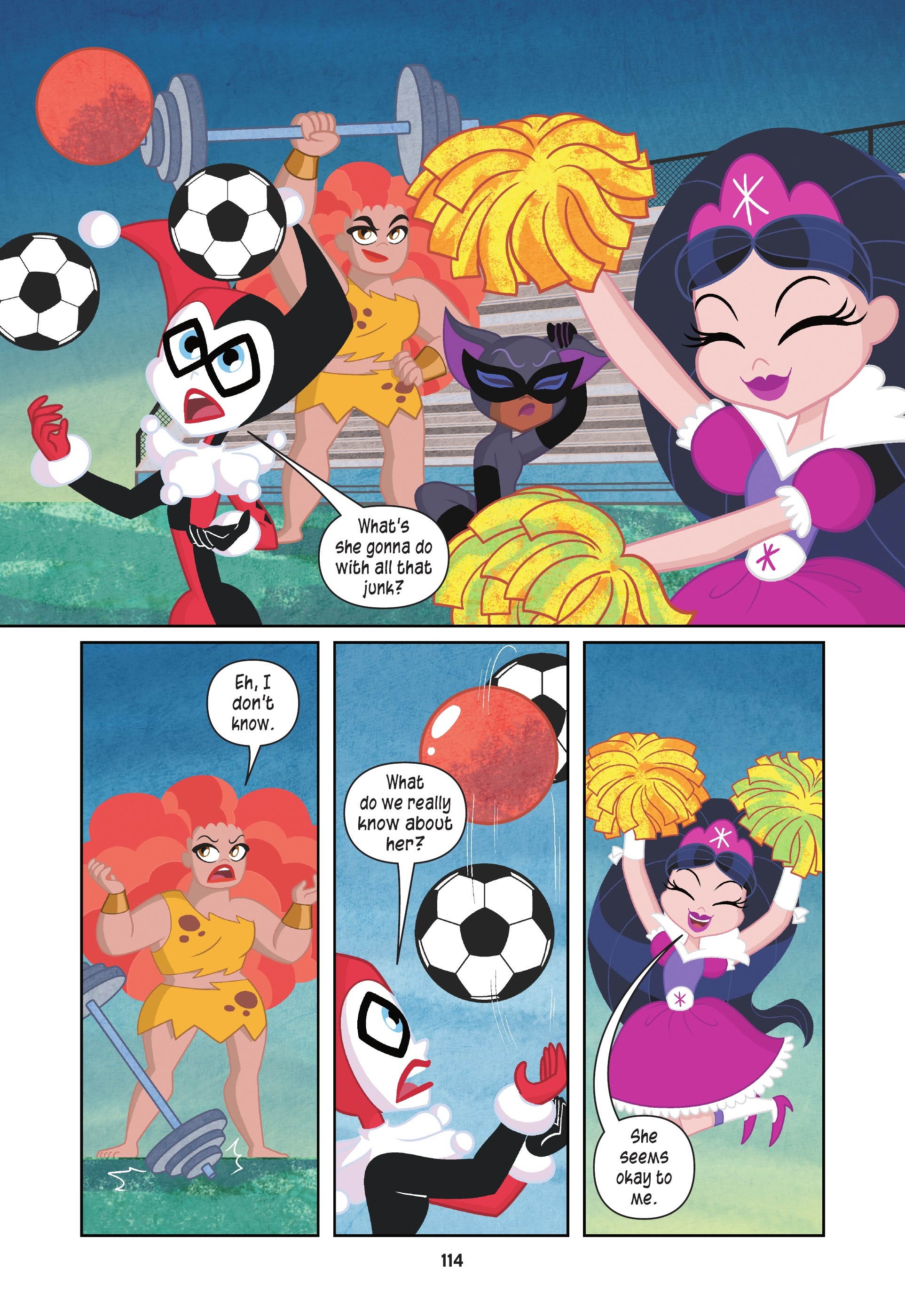 Read online Teen Titans Go!/DC Super Hero Girls: Exchange Students comic -  Issue # TPB (Part 2) - 12