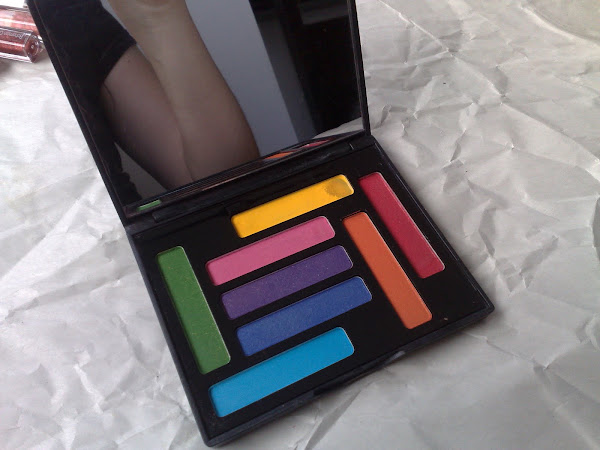 Productos 'Inglot':Paleta personalizada,Duraline y Eyeliner Gel Matte 85