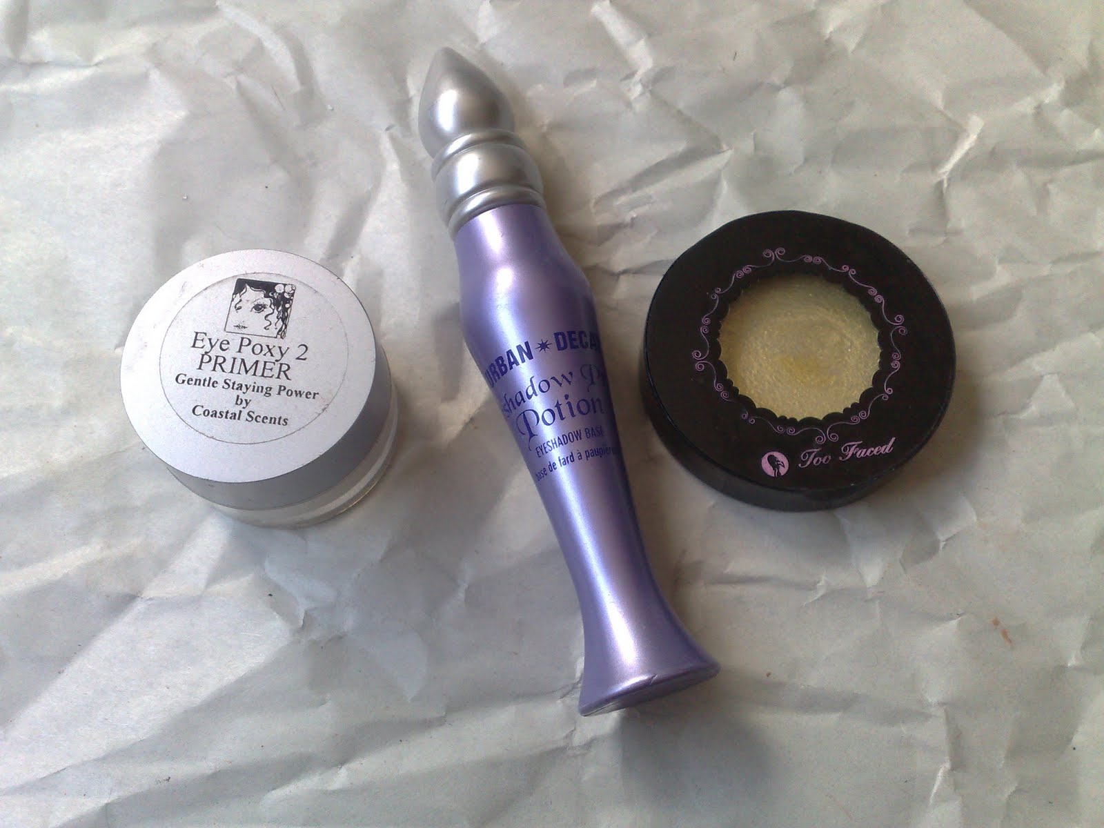 My MakeUp Reviews Primers para sombraUrban Decay Primer Potion (UDPP),Coastal Scents Eye Poxy