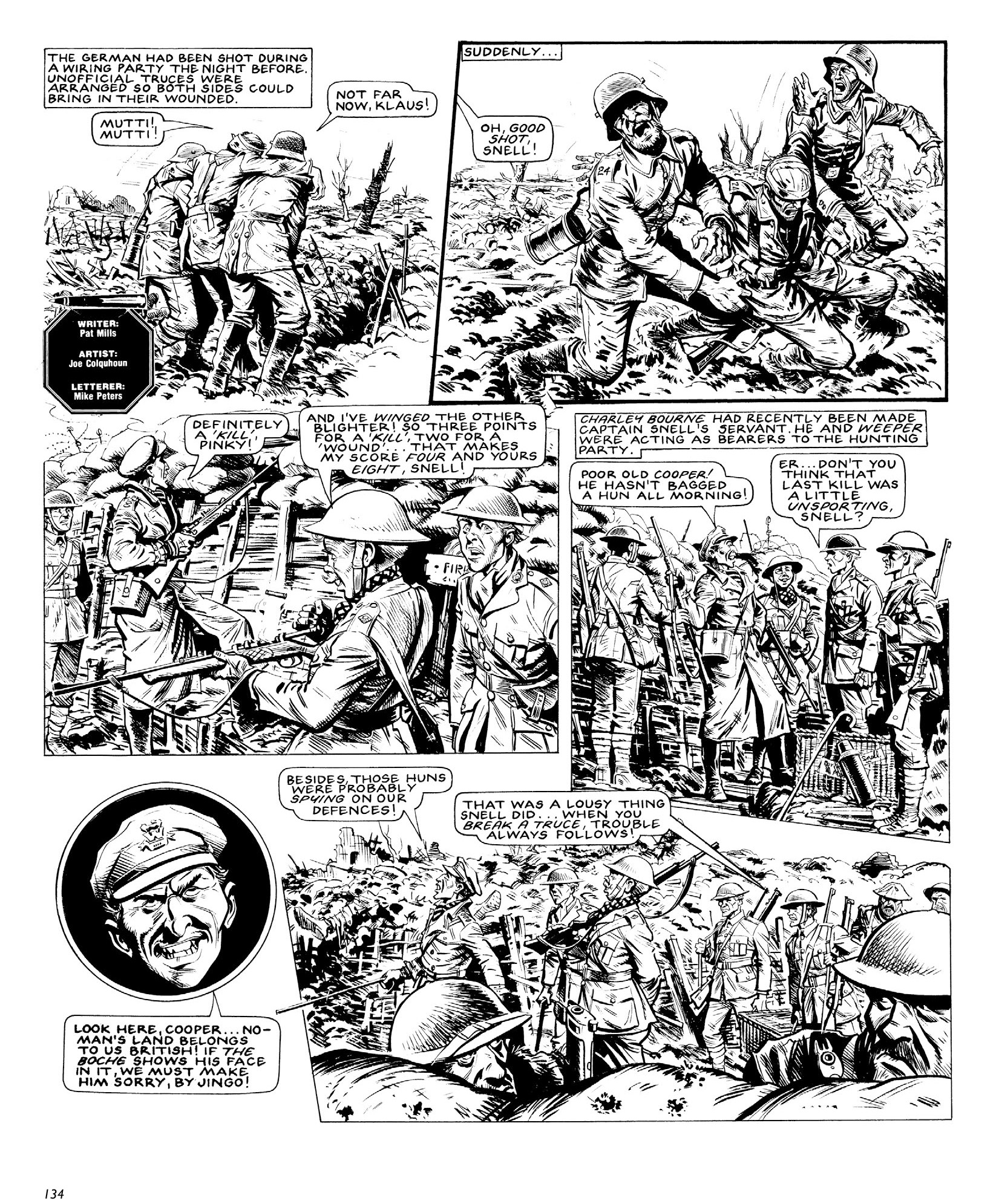 Read online Charley's War: The Definitive Collection comic -  Issue # TPB 2 - 134