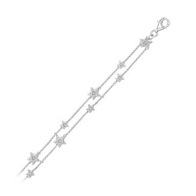 Gold Diamond Bracelets