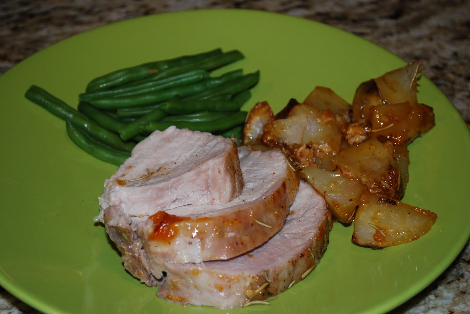 The Skillet Sisters Apricot & Mustard Glazed Pork Roast