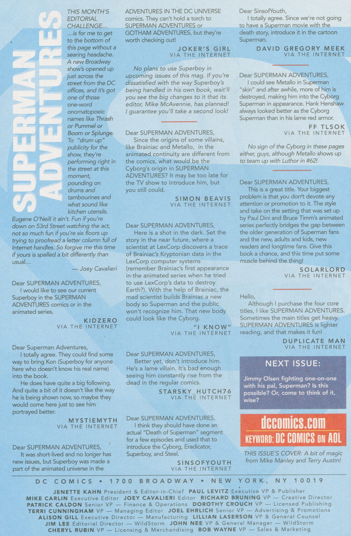 Superman Adventures Issue #59 #62 - English 24