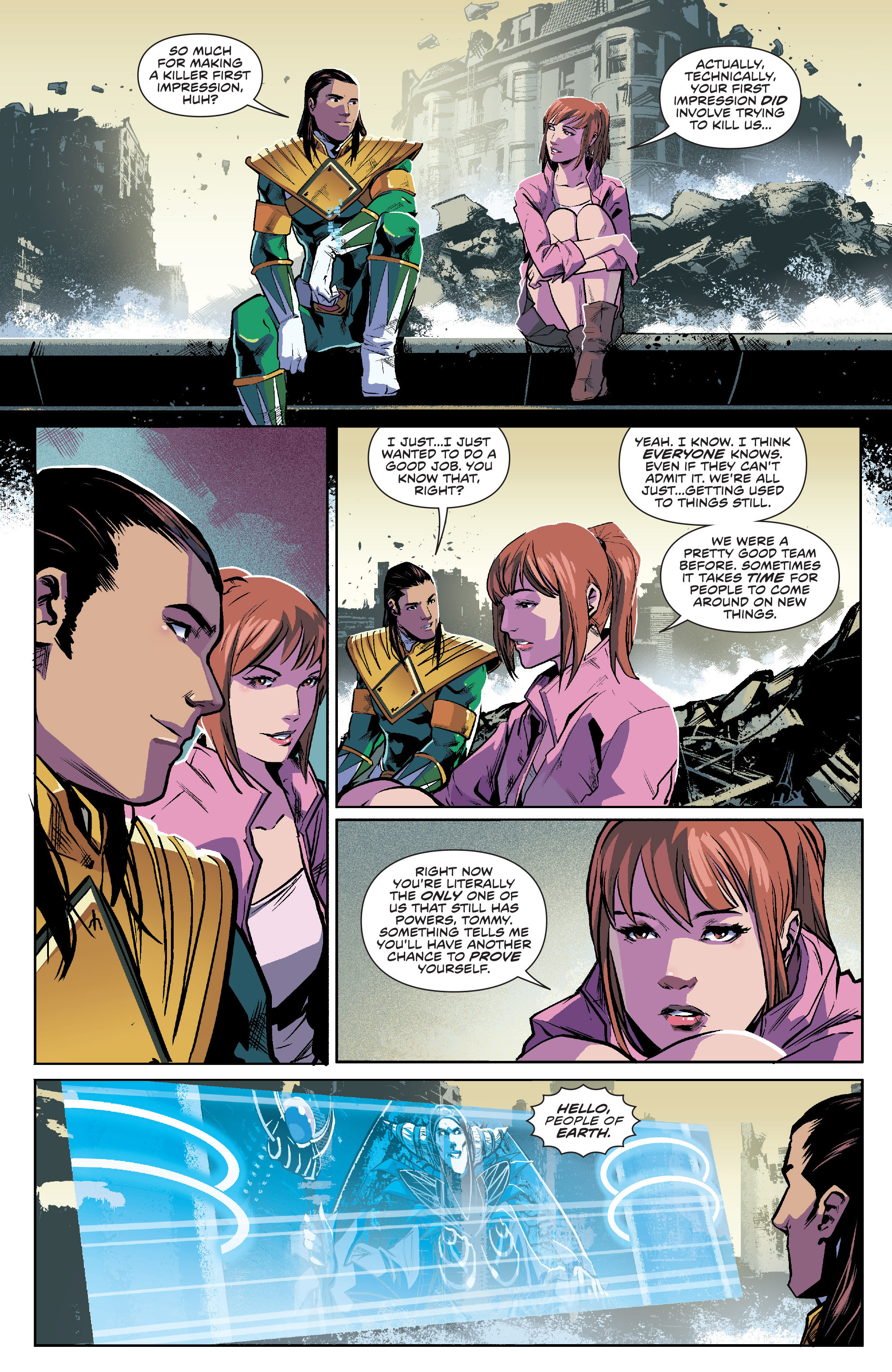 Read online Mighty Morphin Power Rangers comic -  Issue #7 - 10