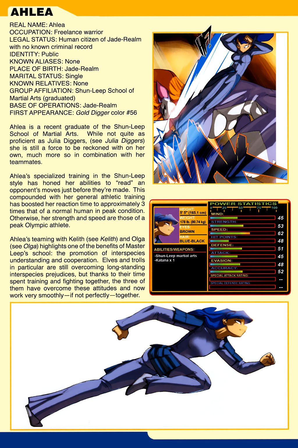Read online Gold Digger Sourcebook: The Official Handbook of the GD Universe comic -  Issue #1 - 6