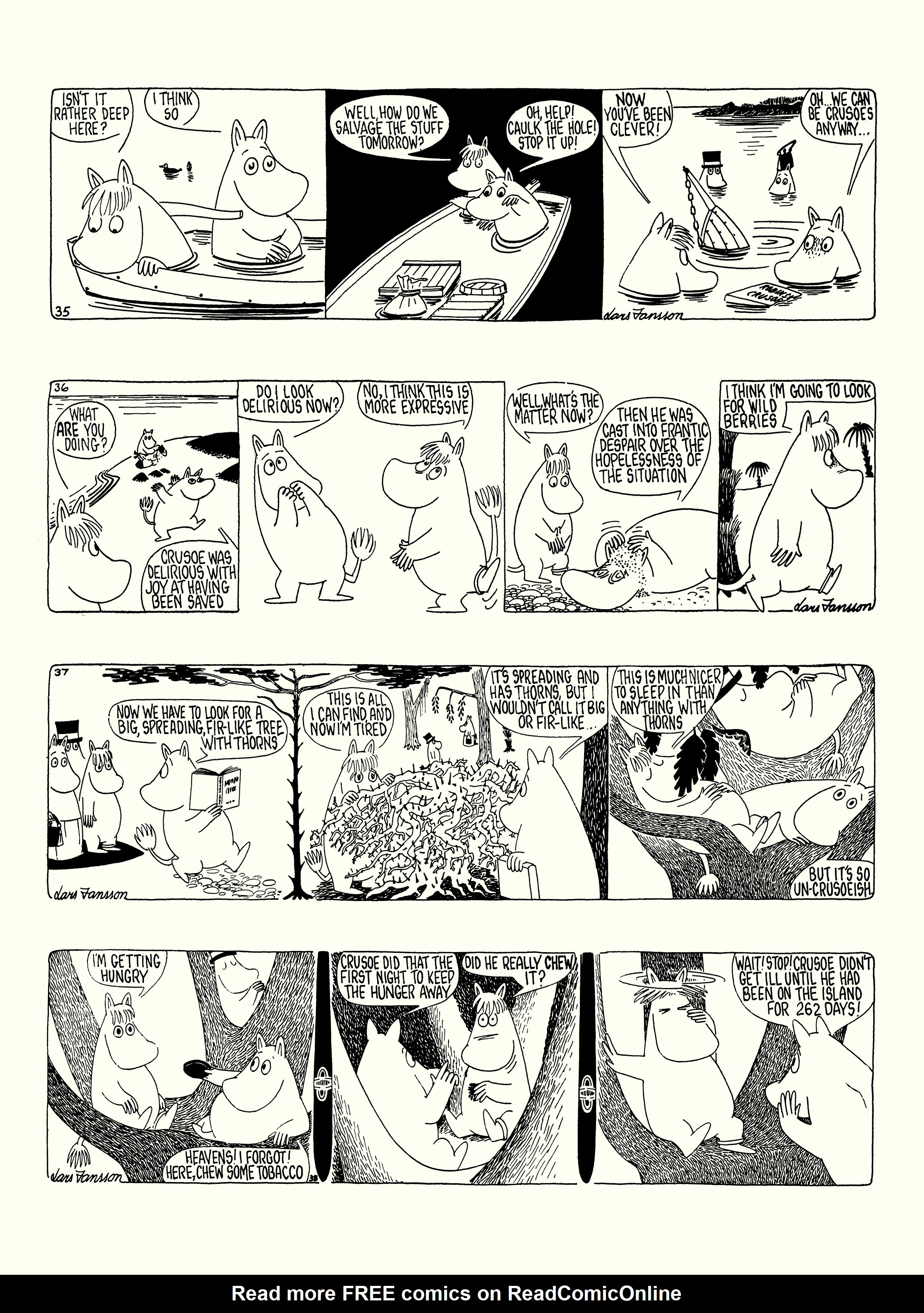 Read online Moomin: The Complete Lars Jansson Comic Strip comic -  Issue # TPB 8 - 14