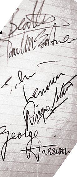 Meet the Beatles? Done that, got the signatures to prove it!