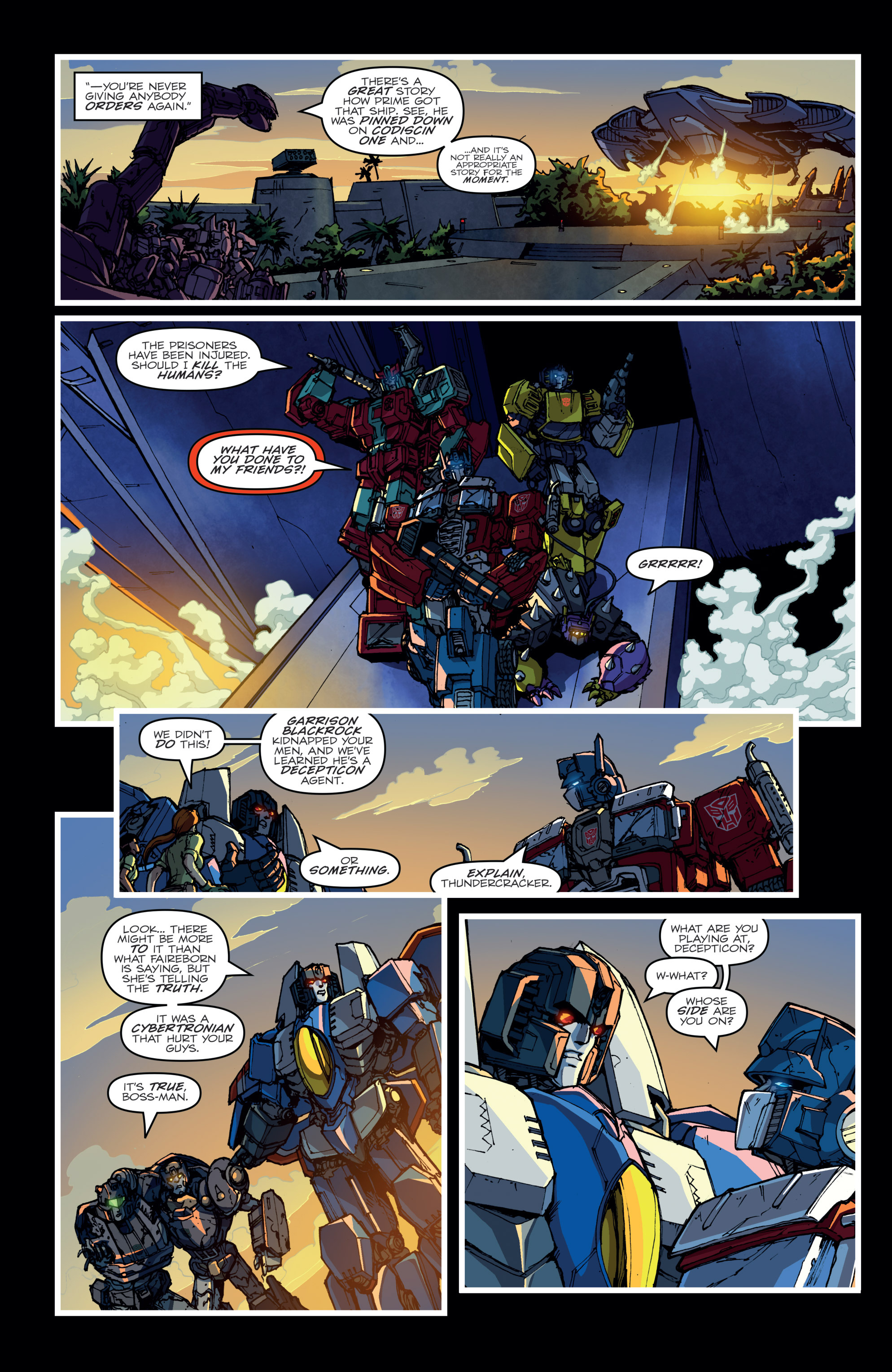 Read online The Transformers (2014) comic -  Issue #50 - 26