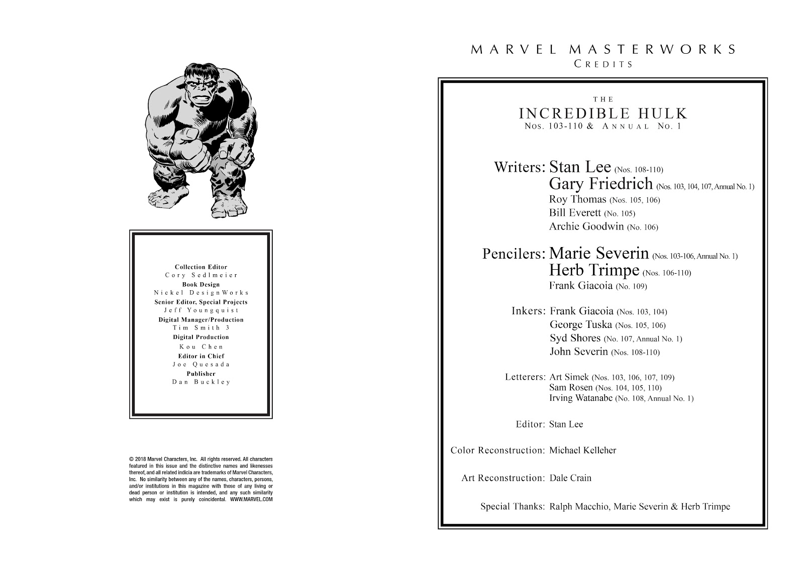 Read online Marvel Masterworks: The Incredible Hulk comic -  Issue # TPB 4 (Part 1) - 3
