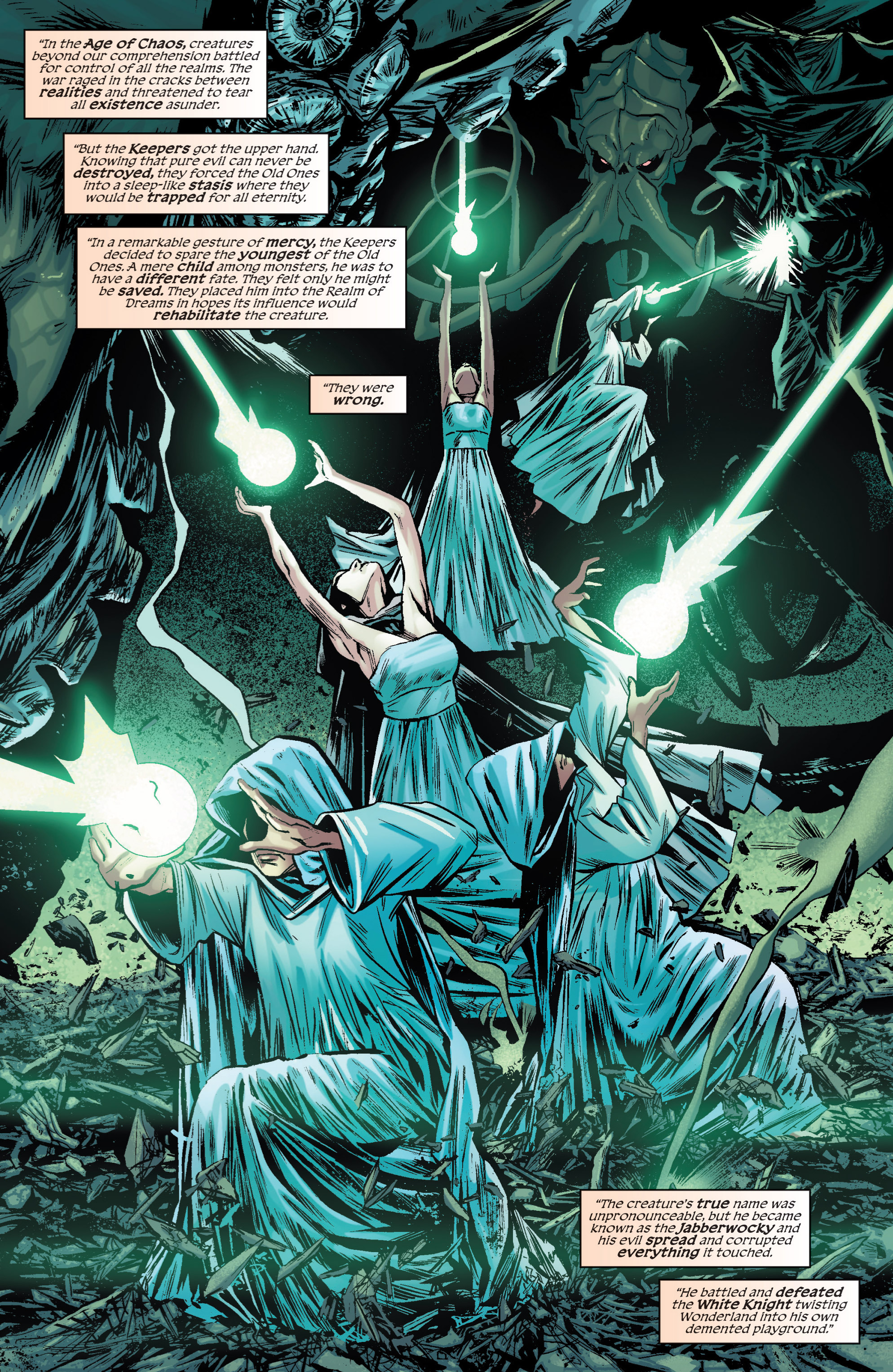 Read online Grimm Fairy Tales presents Call of Wonderland comic -  Issue # TPB - 34
