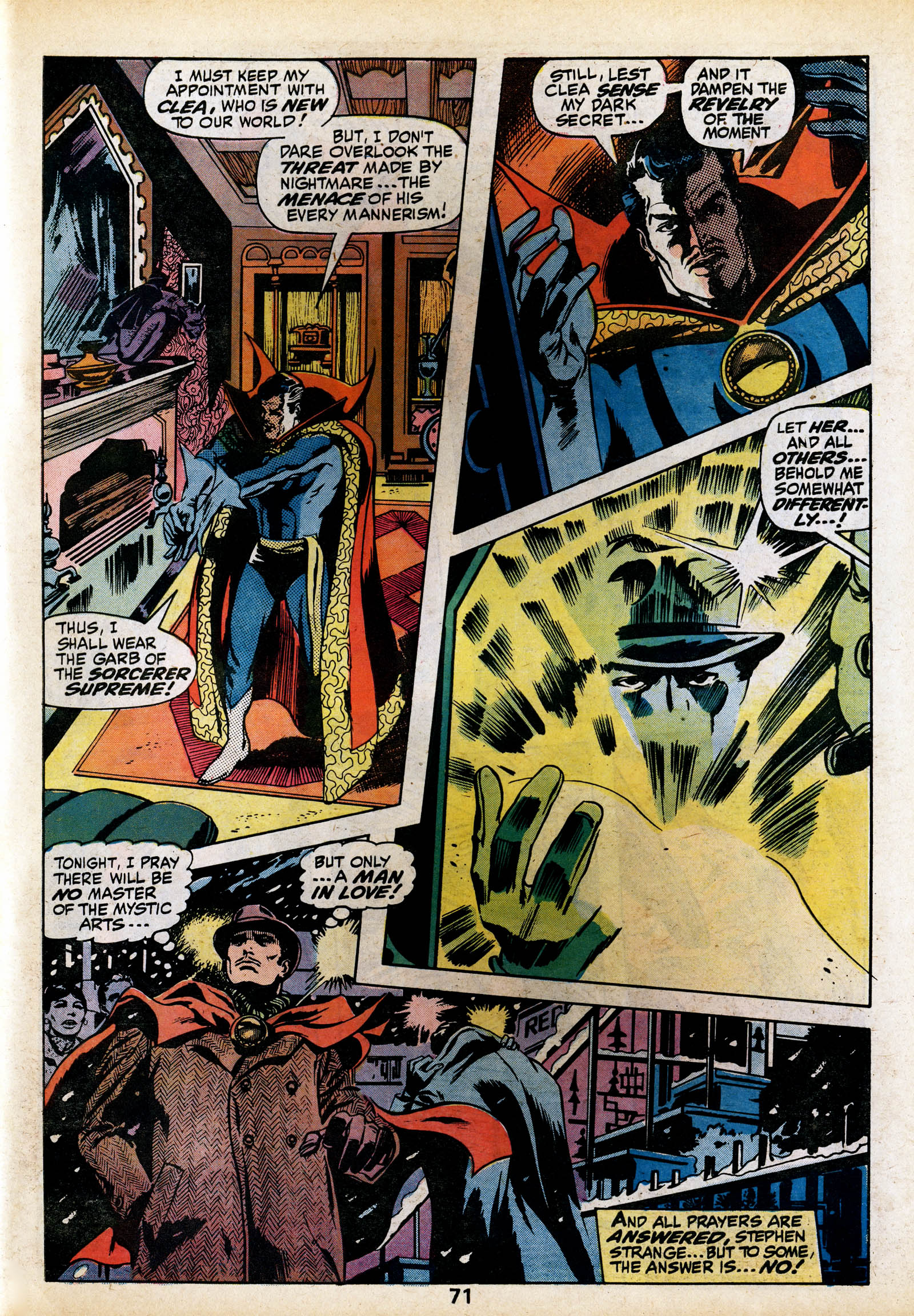 Read online Marvel Treasury Edition comic -  Issue #8 - 71