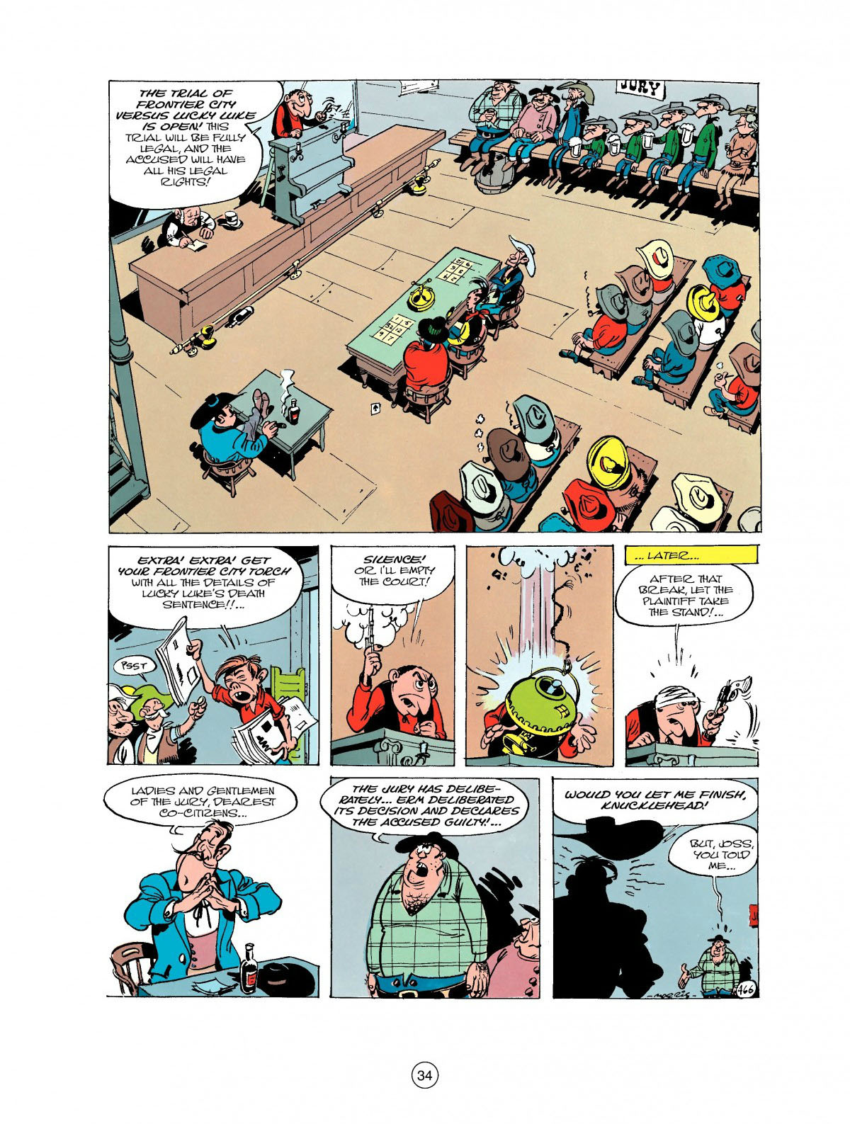 Read online A Lucky Luke Adventure comic -  Issue #27 - 35
