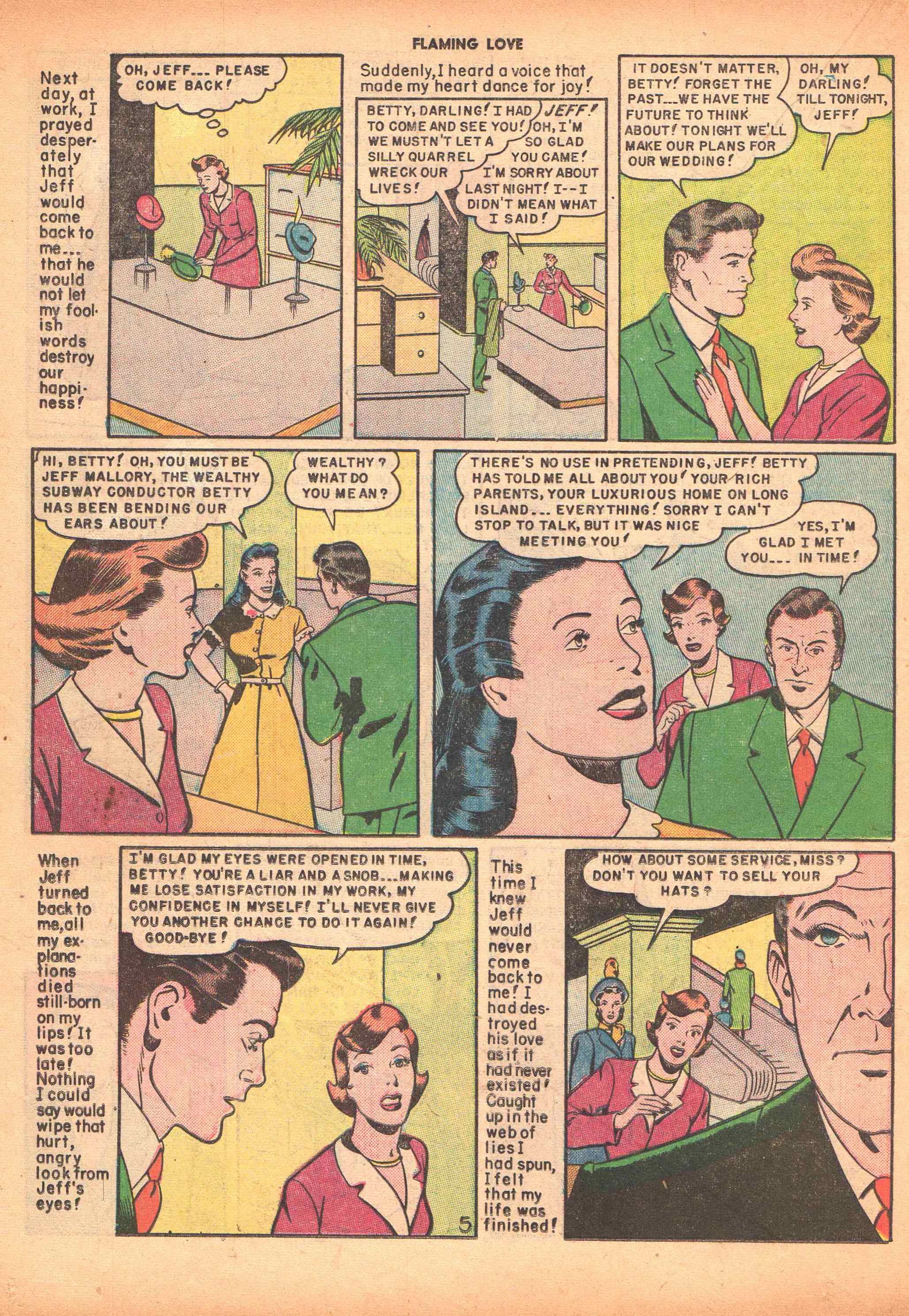 Read online Flaming Love comic -  Issue #5 - 23