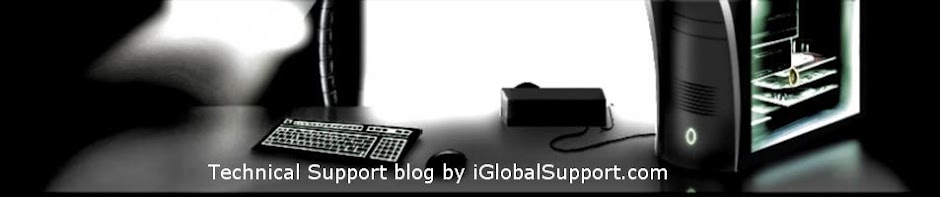 Technical Support blog by iGlobalSupport.com
