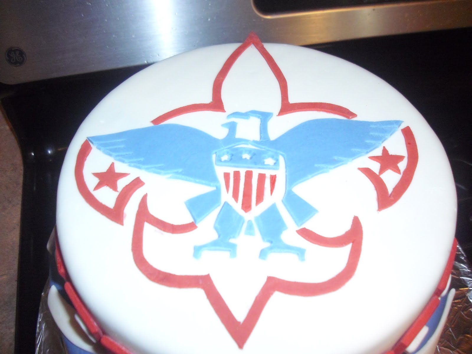 R and J's cakes: Eagle Scout Cake.