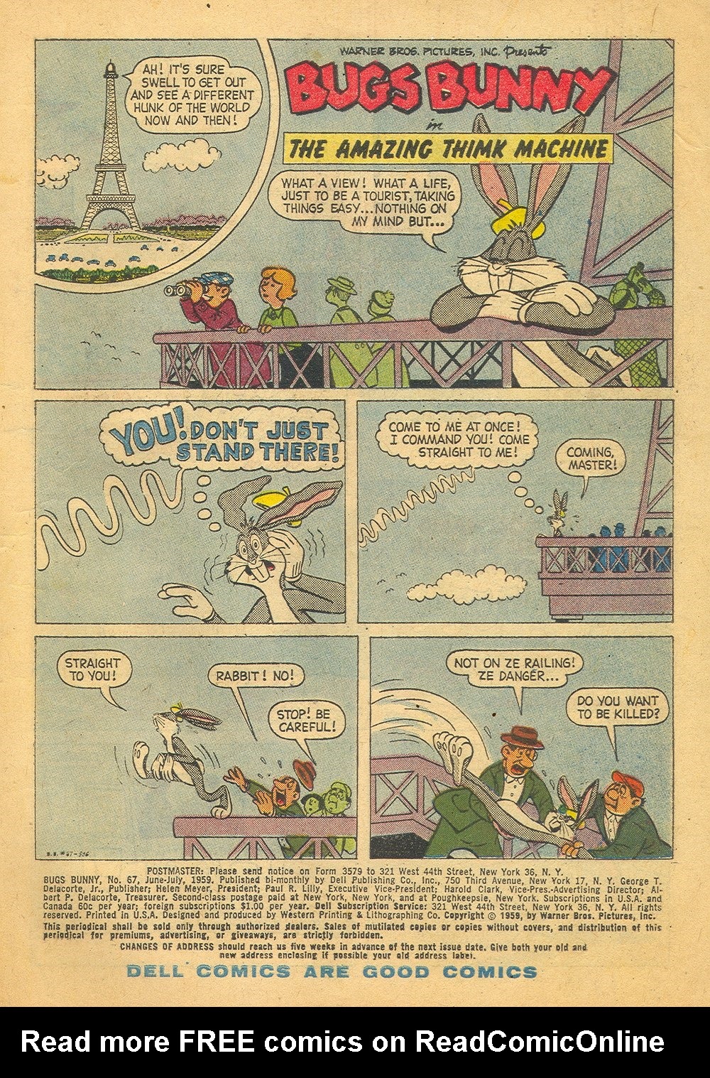 Read online Bugs Bunny comic -  Issue #67 - 3