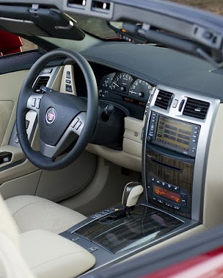 Cadillac XLR-V, Cadillac, luxury car, car interior