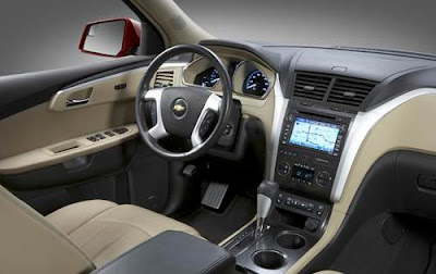 2010 Chevrolet Traverse, car interior