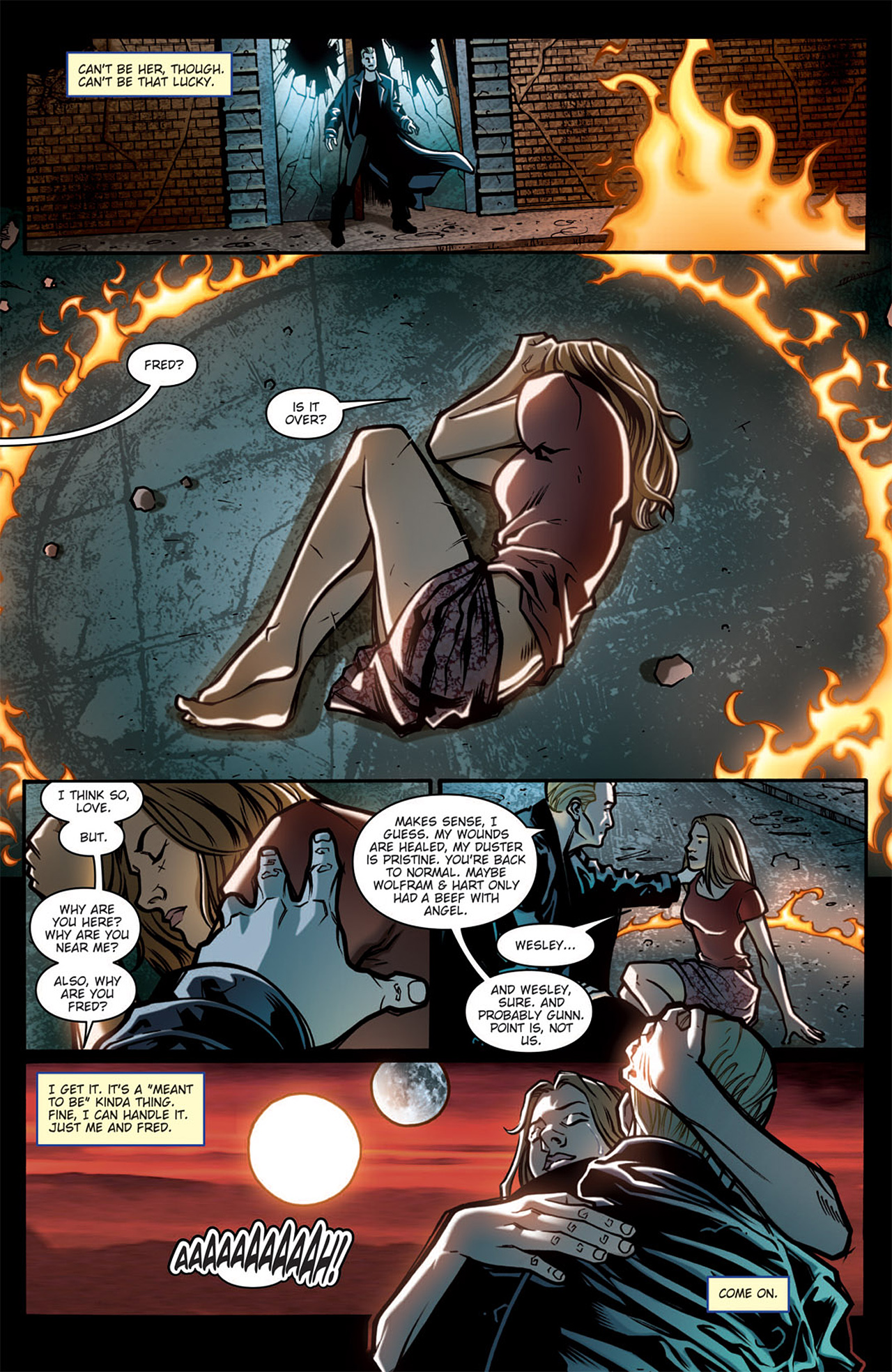 Read online Angel: After The Fall comic -  Issue #6 - 9