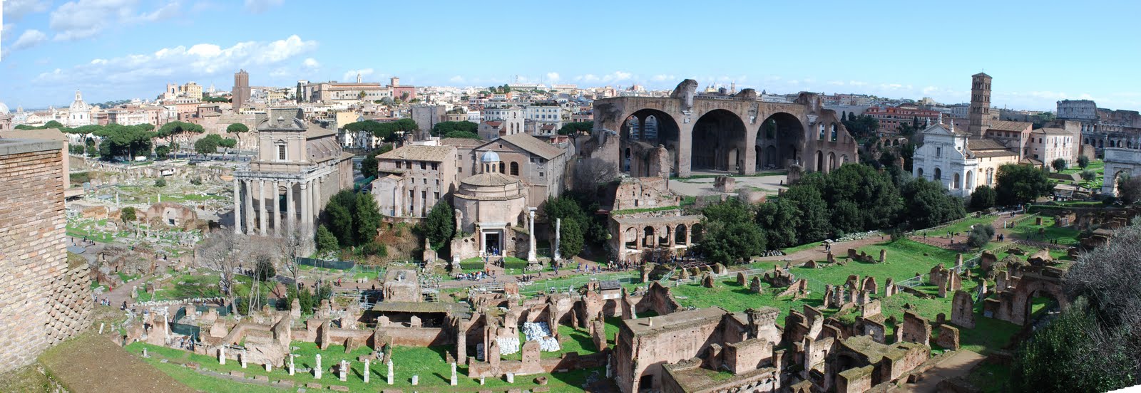 Rom im Februar 3. Tag Sonntag, der 21.02.2010