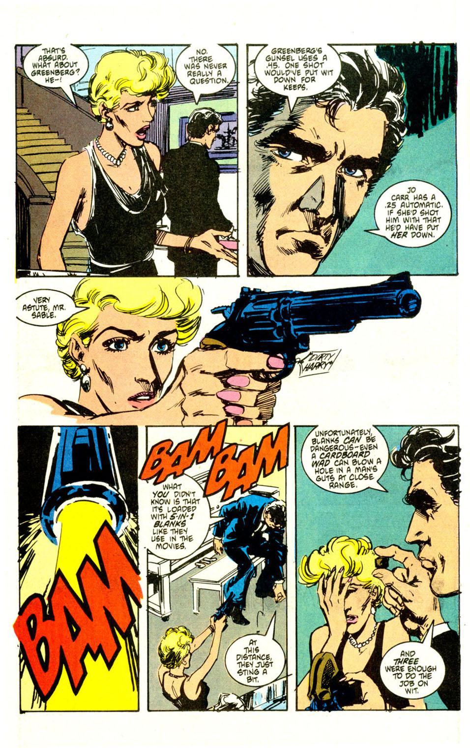 Read online Jon Sable, Freelance comic -  Issue #30 - 19