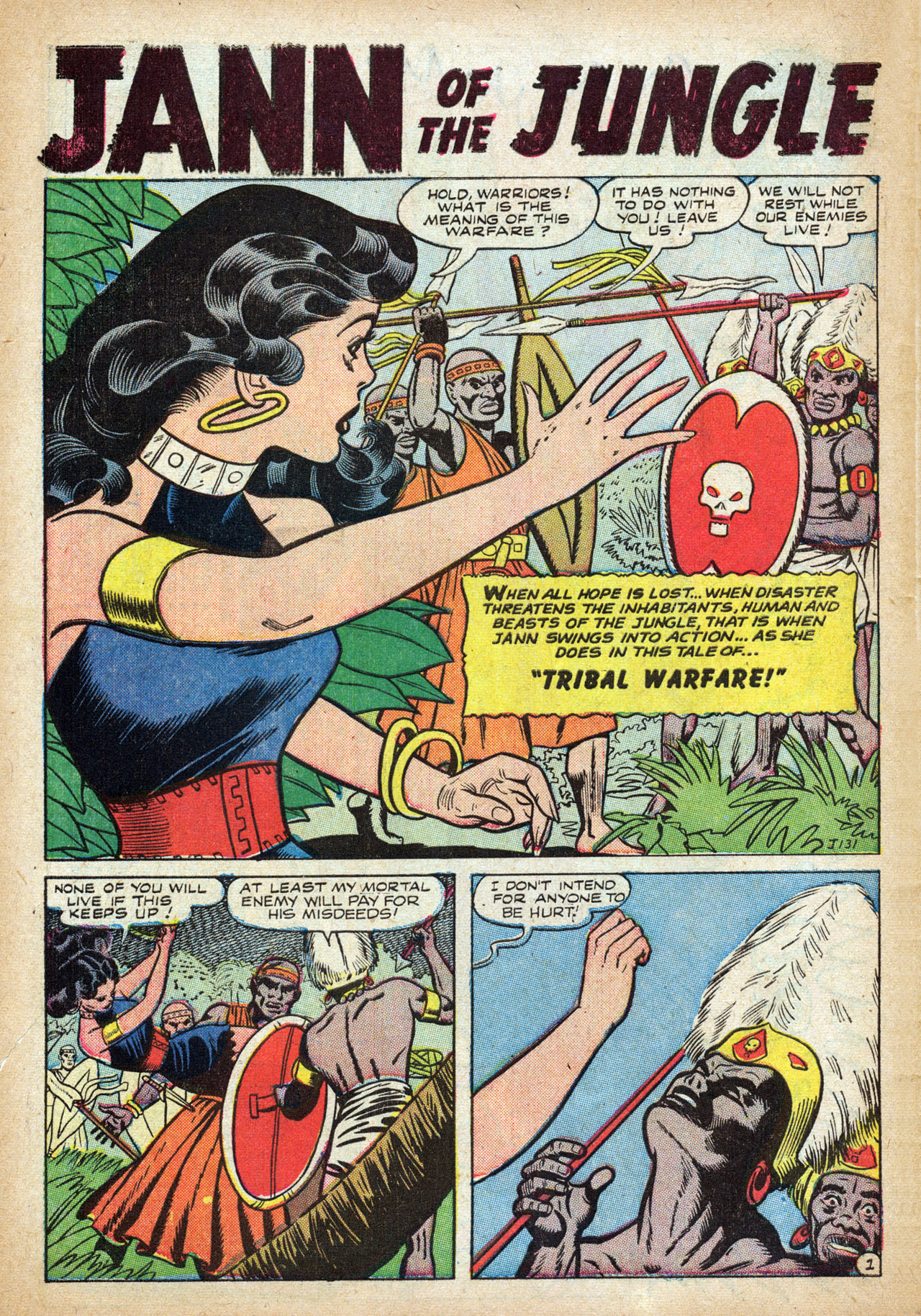 Read online Jann of the Jungle comic -  Issue #11 - 10