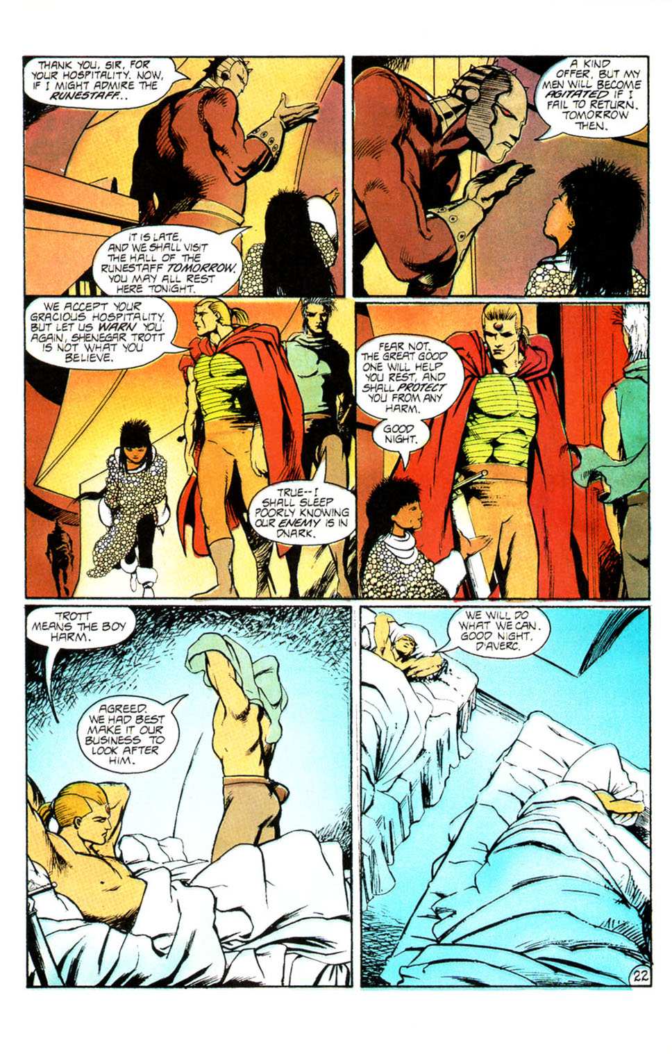 Read online Hawkmoon: The Runestaff comic -  Issue #1 - 25