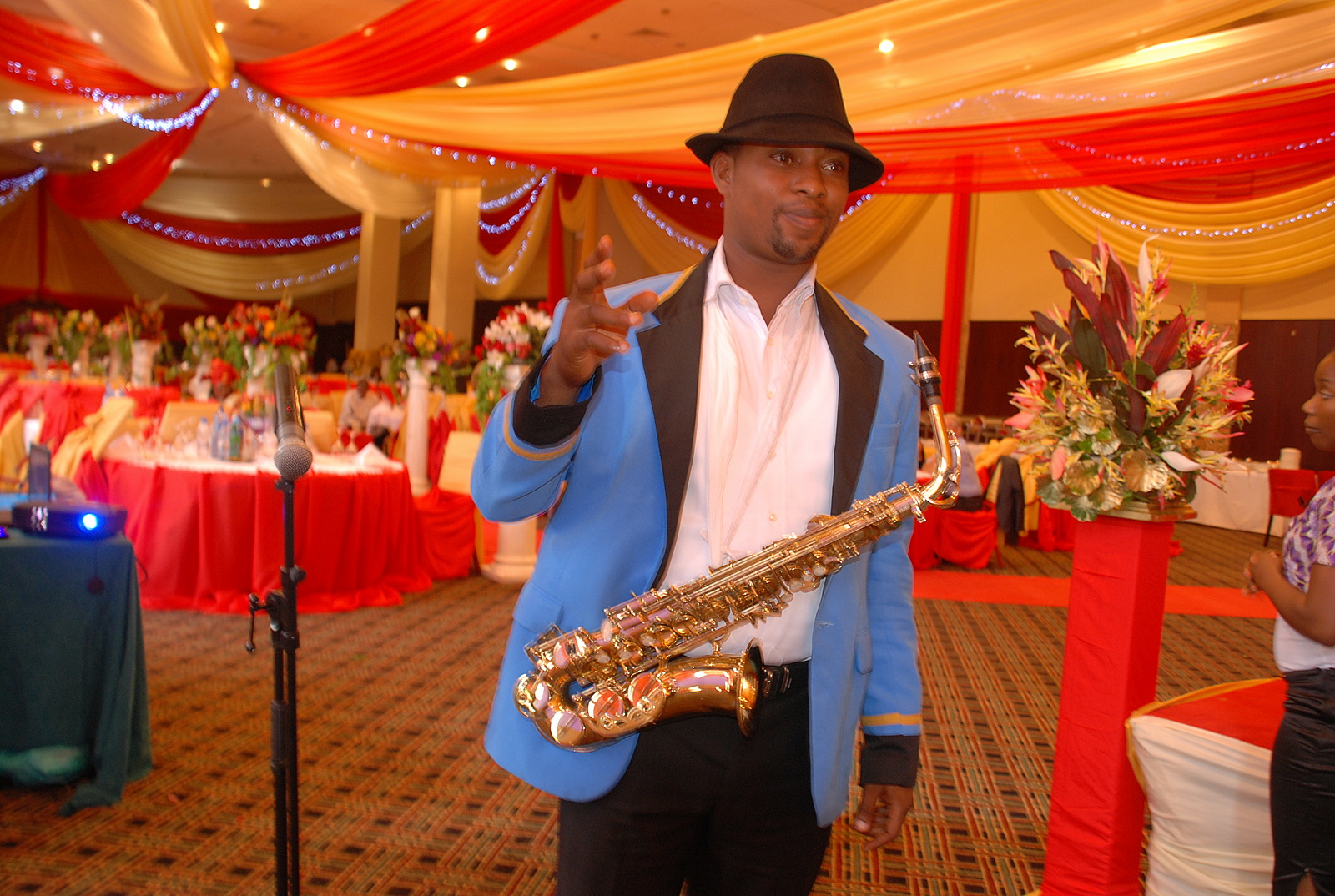 Digital Brass Band, Uyo, Nigeria At Amb. Etim Okpoyo's daughter's wedding