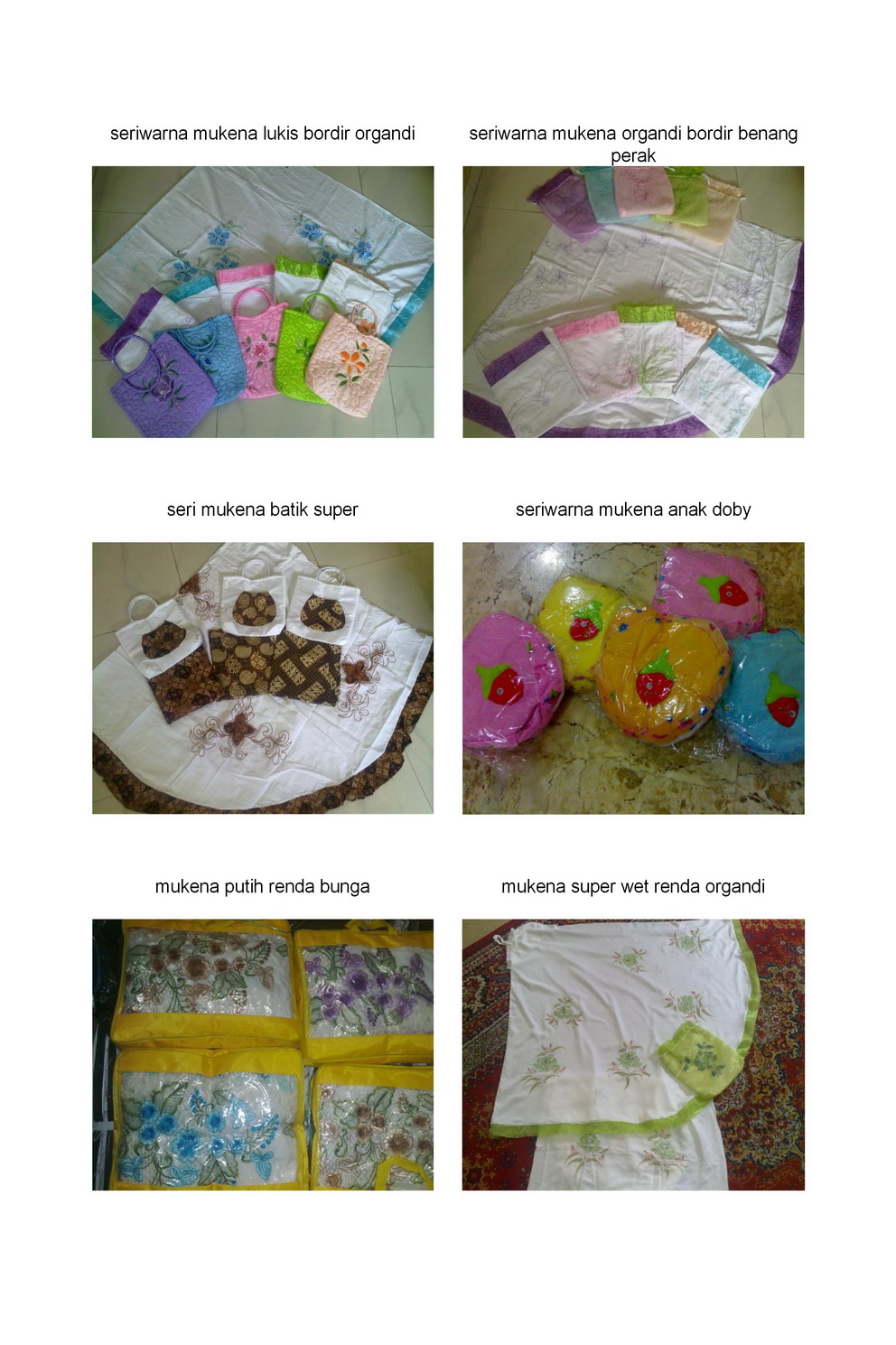 Sukses di kampung sendiri: Mukena