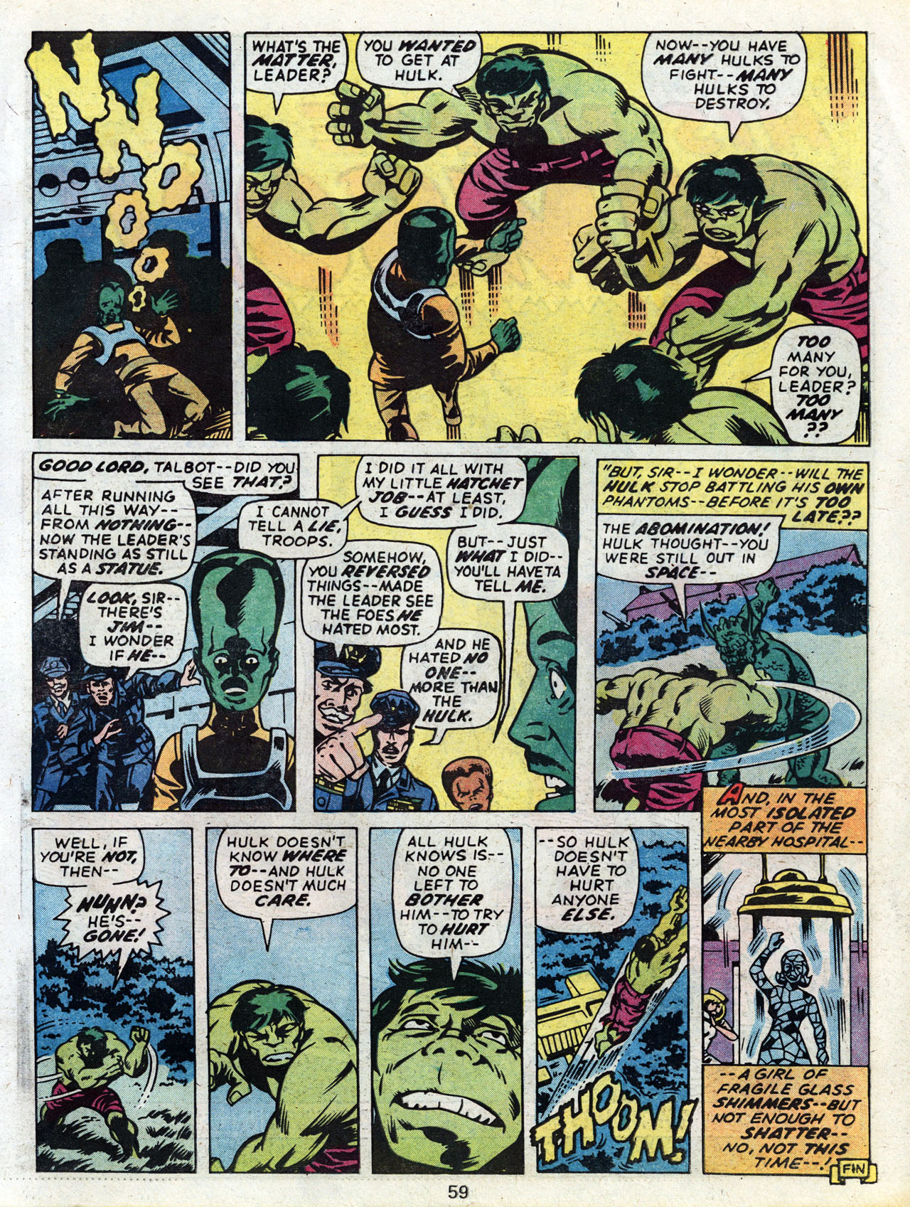 Read online Marvel Treasury Edition comic -  Issue #5 - 57