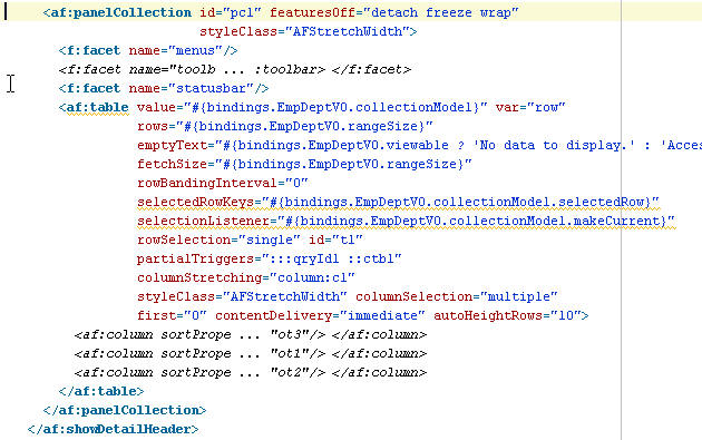 Oracle ADF - Tips and Techniques: ADF UI - Tips to stretch different ...