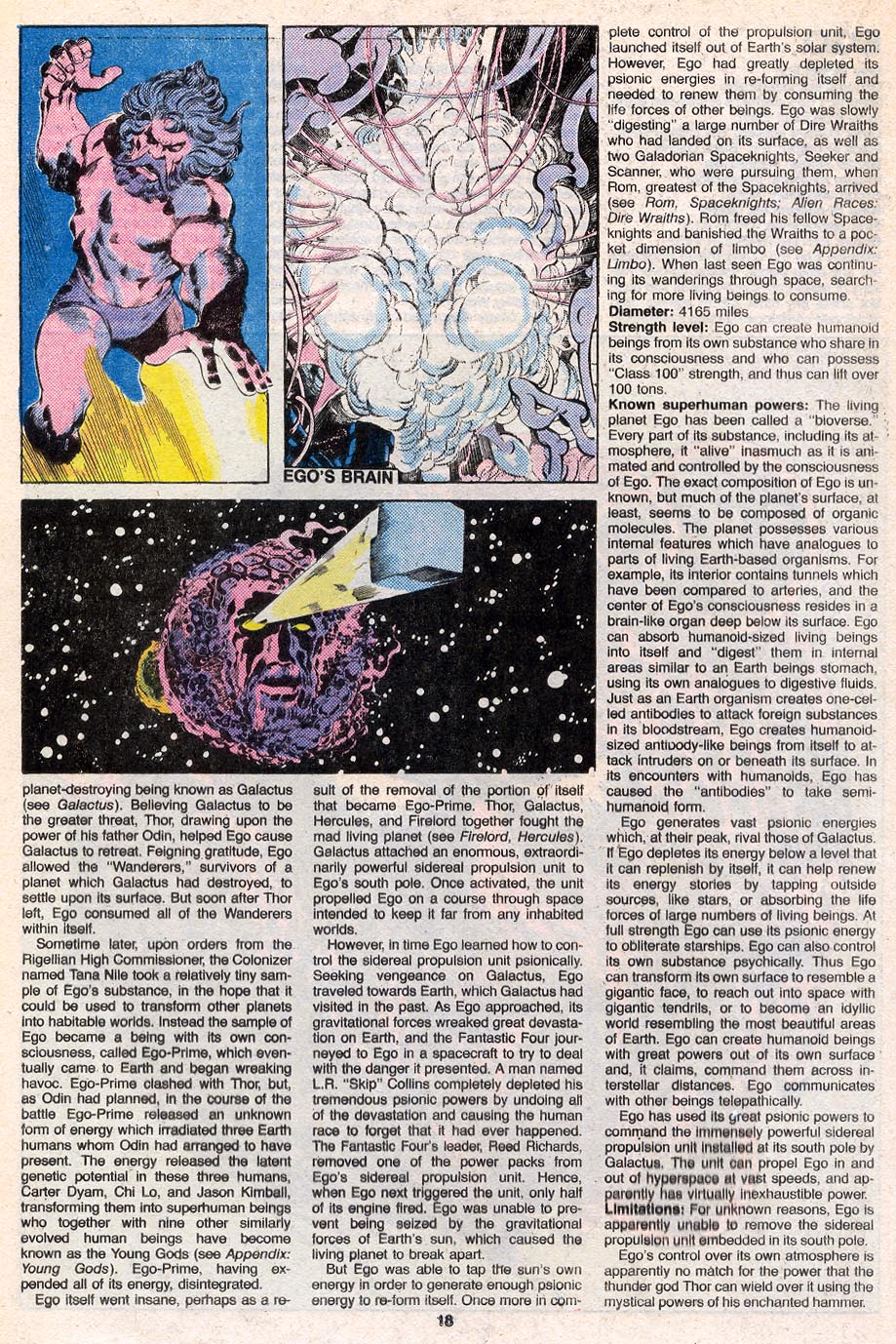 Read online The Official Handbook of the Marvel Universe Deluxe Edition comic -  Issue #4 - 20