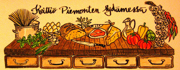 Keittiö Piemonten sydämessä