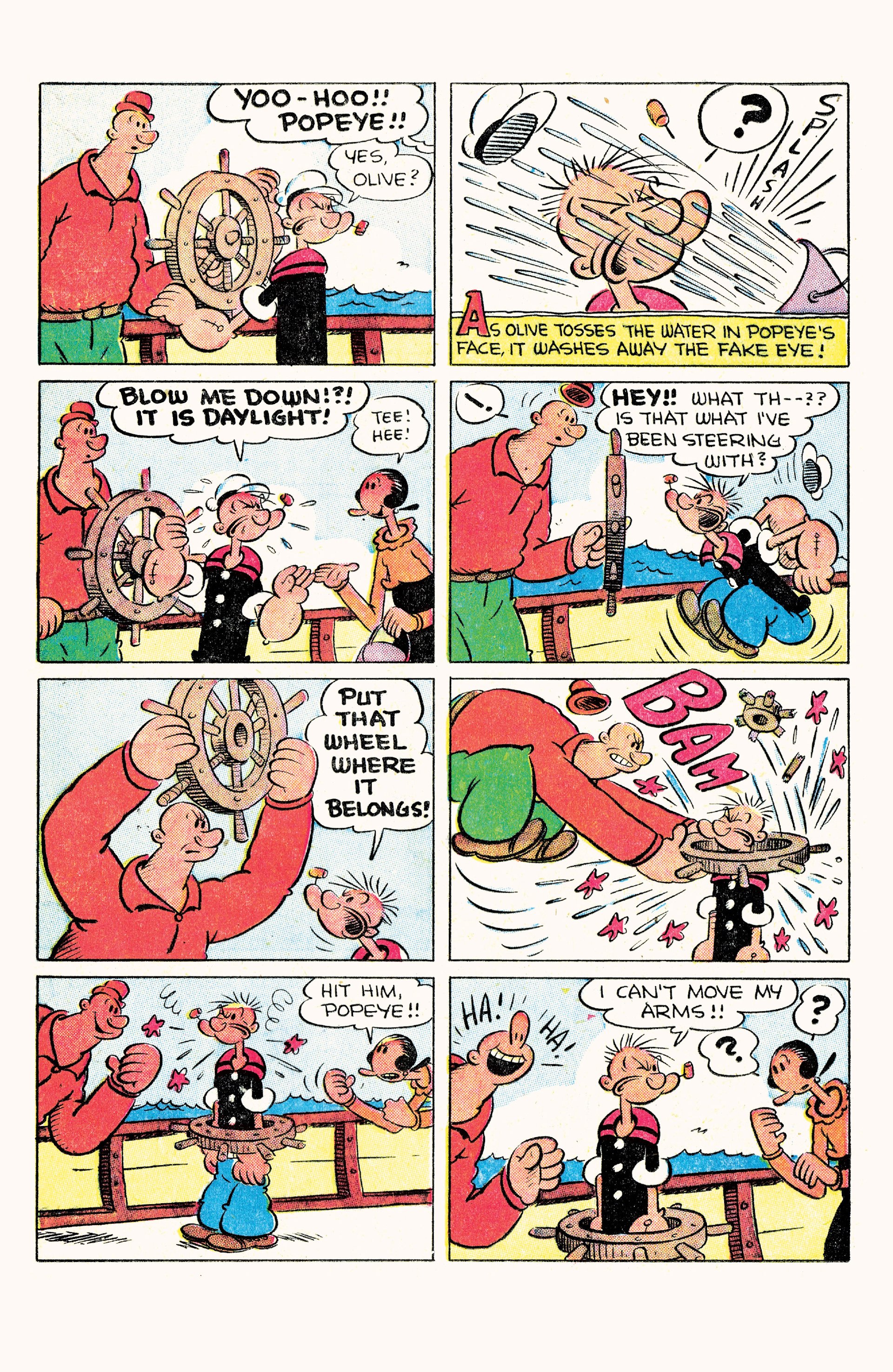 Read online Classic Popeye comic -  Issue #16 - 18