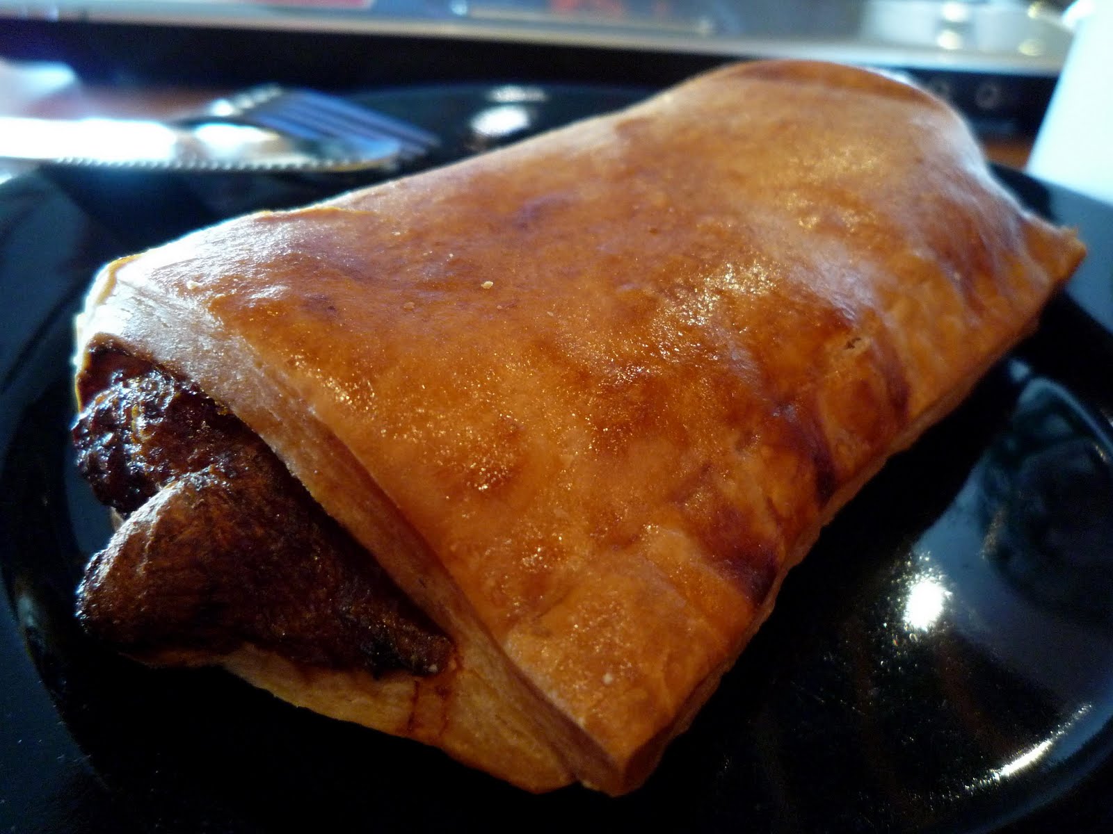 A Coffeeholic's Travel Tale November Brekky 2 Chicken Sausage Roll