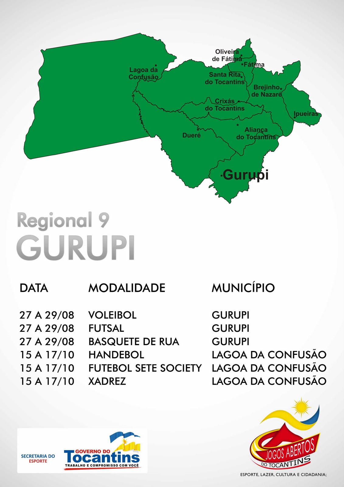 Jogos Abertos Regional 9 Gurupi